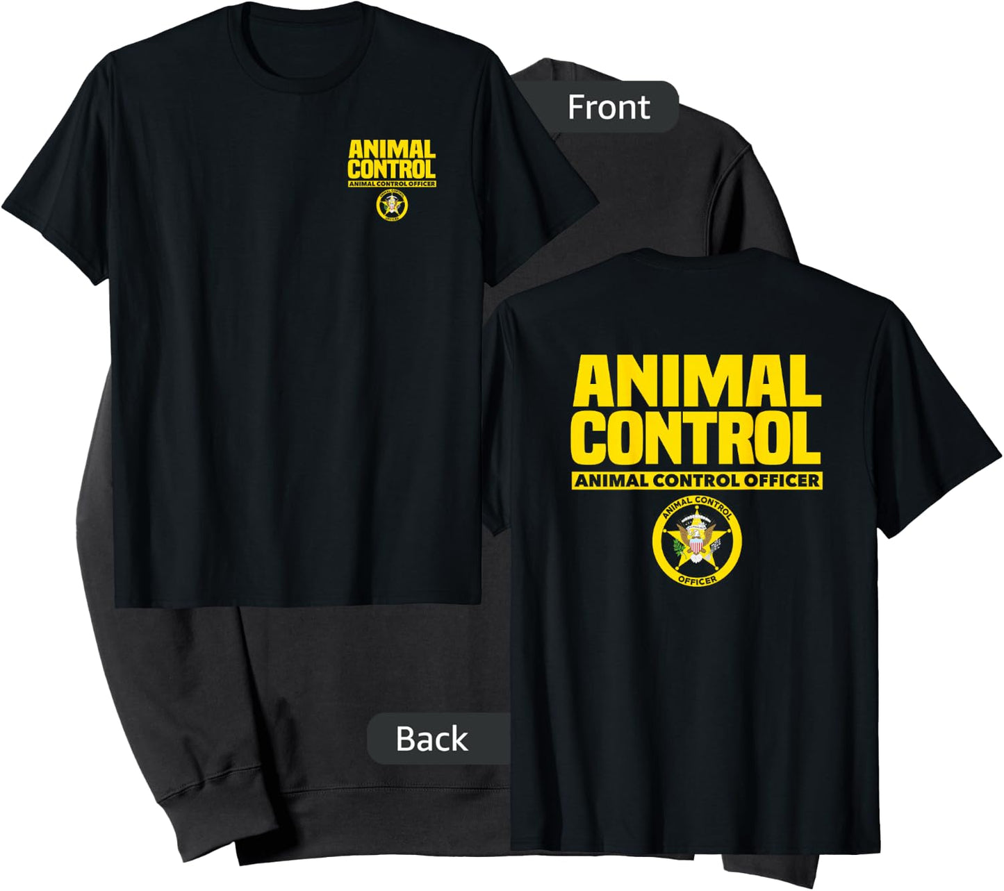 Animal Control Officer Public Safety Uniform Patrol Sweatshirt - Sweatshirt | Black