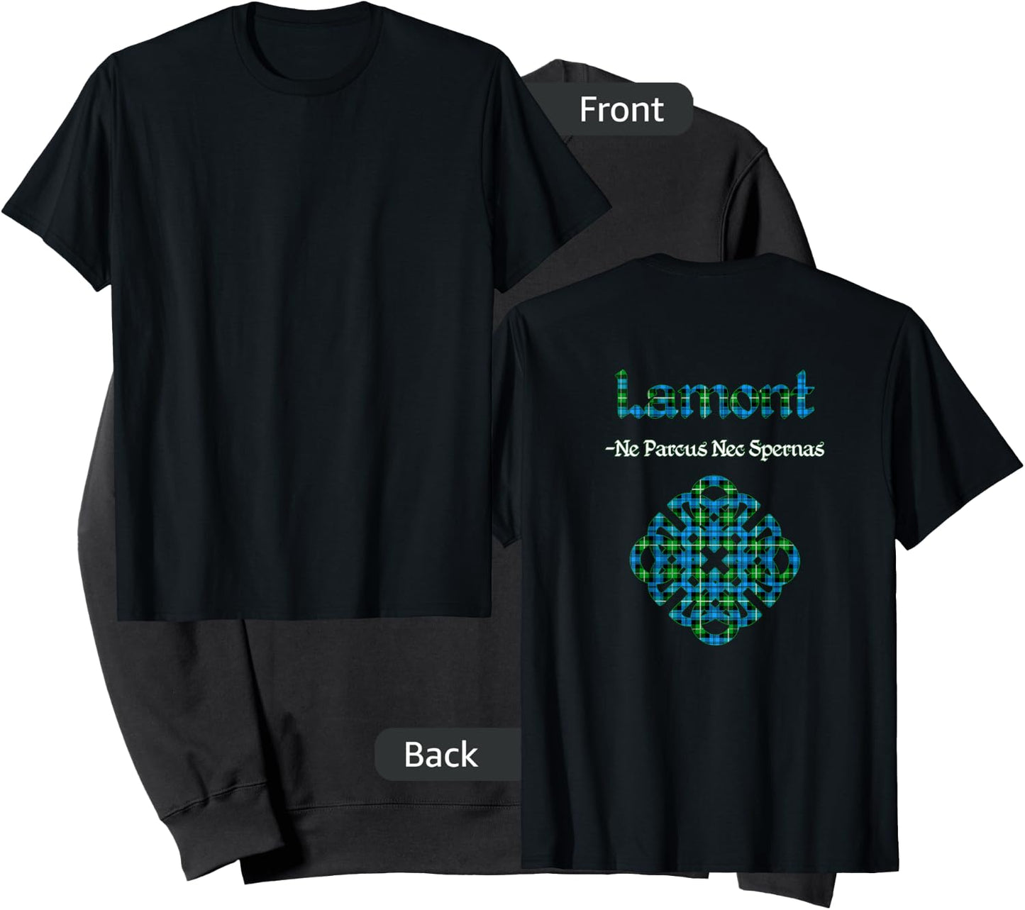 Clan Lamont Scottish Pride Sweatshirt - Sweatshirt | Black