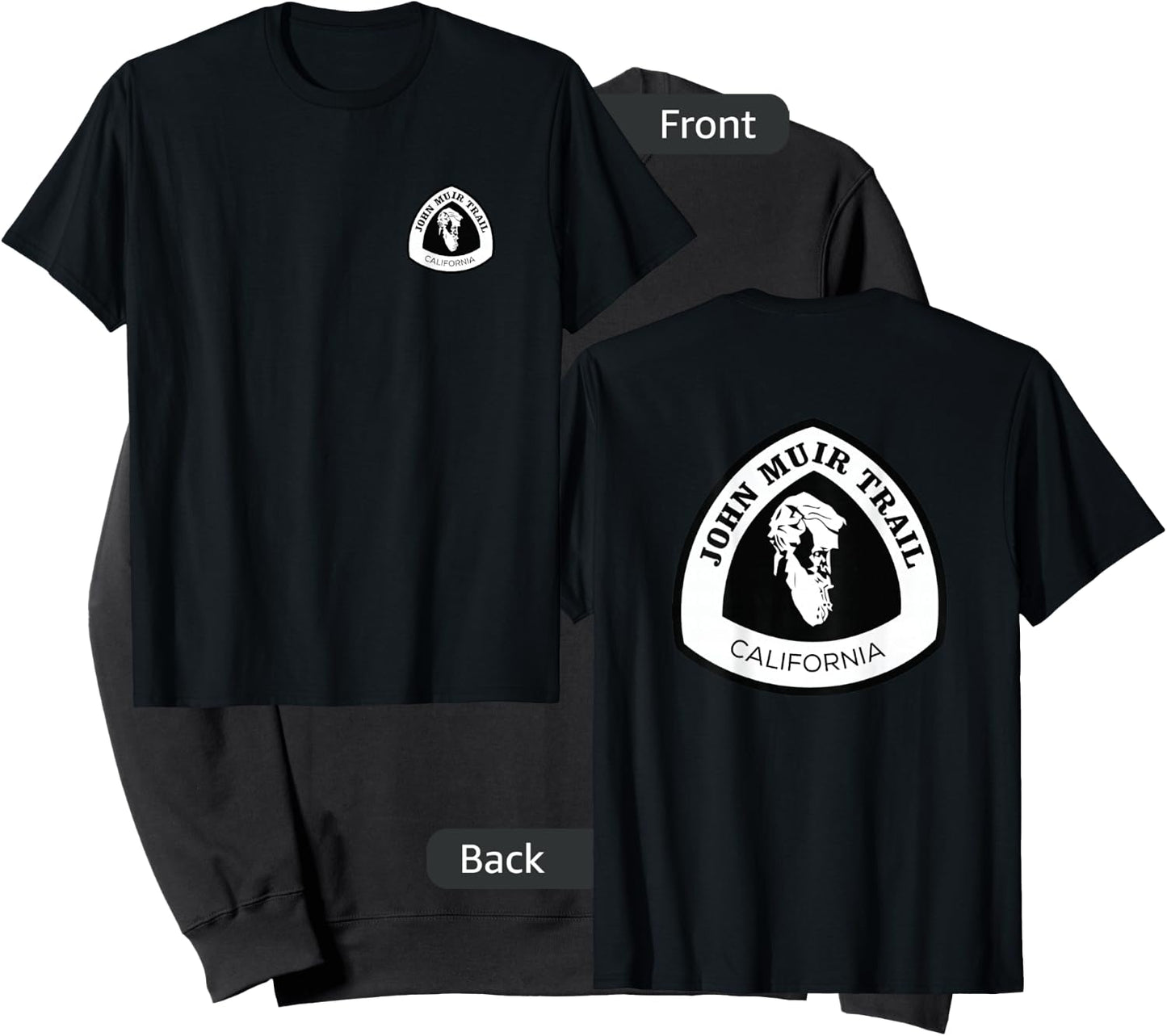 DOUBLE SIDED SHIRT John Muir Trail Sweatshirt - Sweatshirt | Black