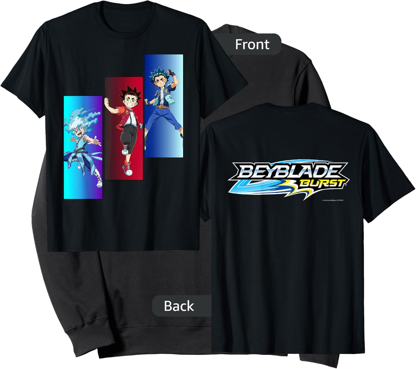 Beyblade Burst Turbo Trio Sweatshirt - Sweatshirt | Black
