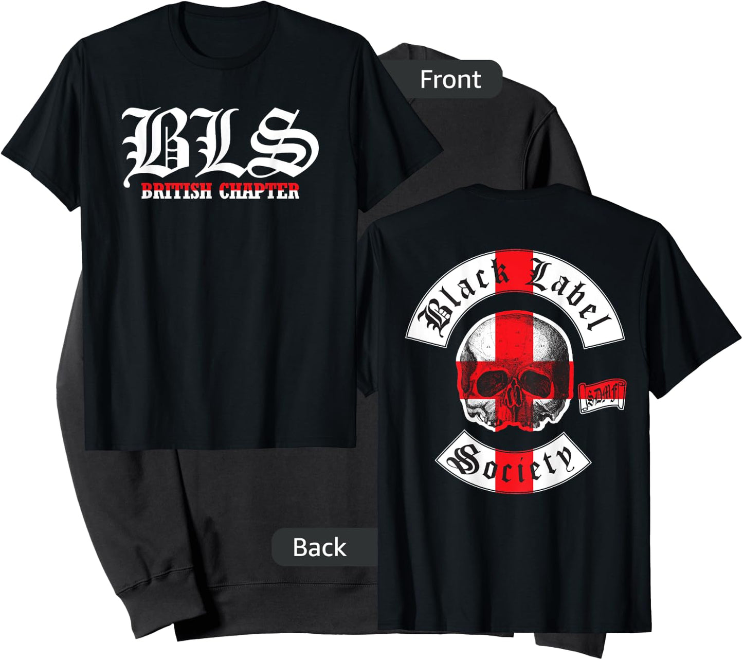 Black Label Society England Chapter Sweatshirt - Sweatshirt | Black
