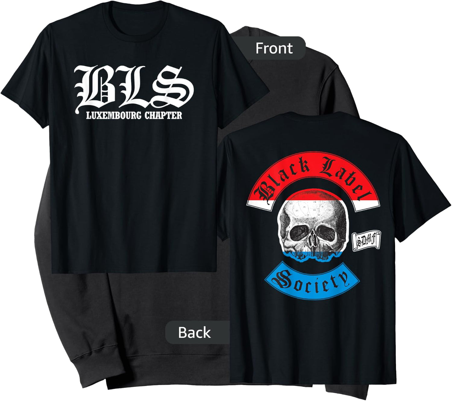 Black Label Society Luxembourg Chapter Sweatshirt - Sweatshirt | Black