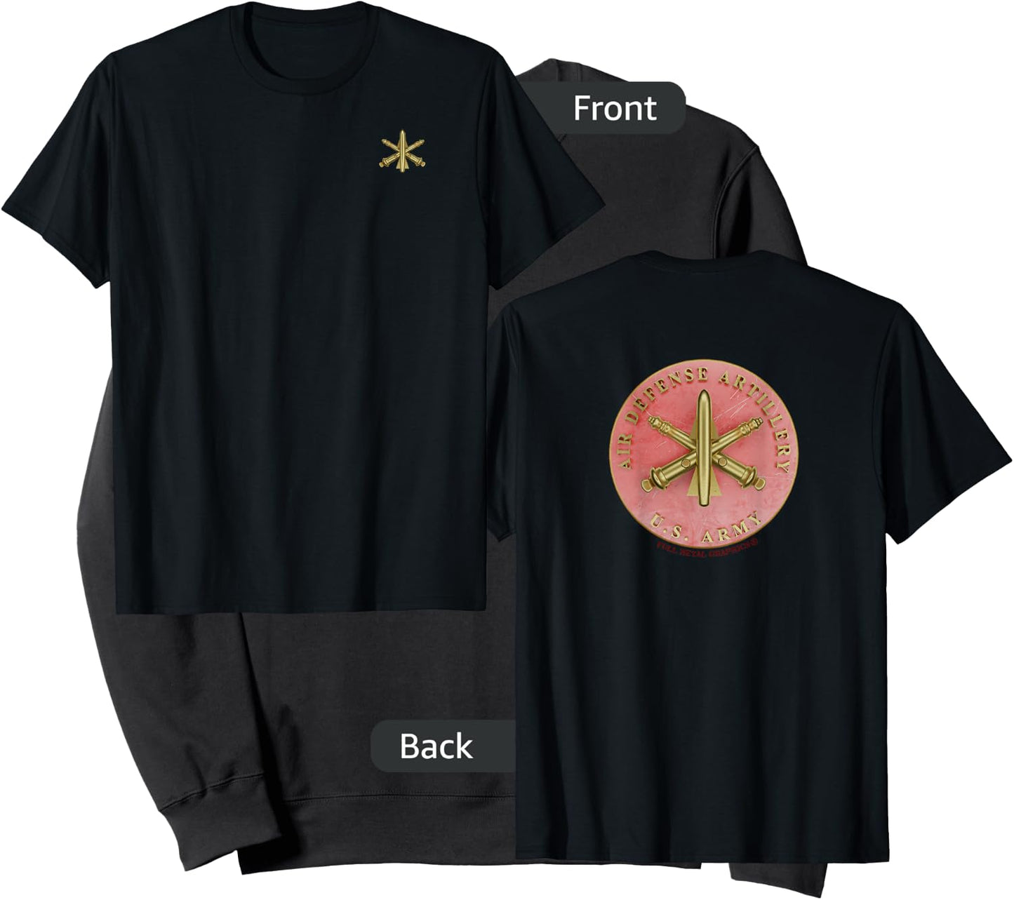 Army Air Defense Artillery Sweatshirt - Sweatshirt | Black