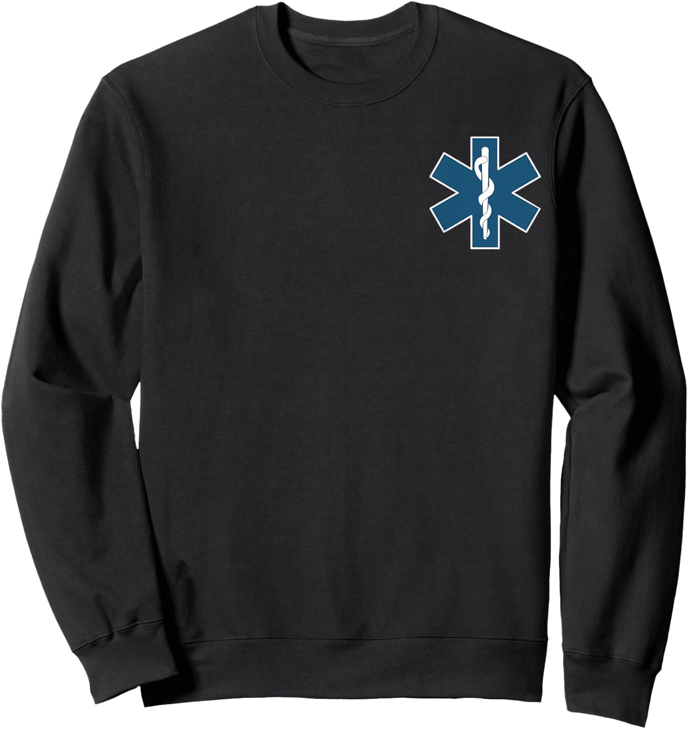My Brother Is An EMT Shirt EMT Gifts EMT Brother Shirt Sweatshirt - Sweatshirt | Black
