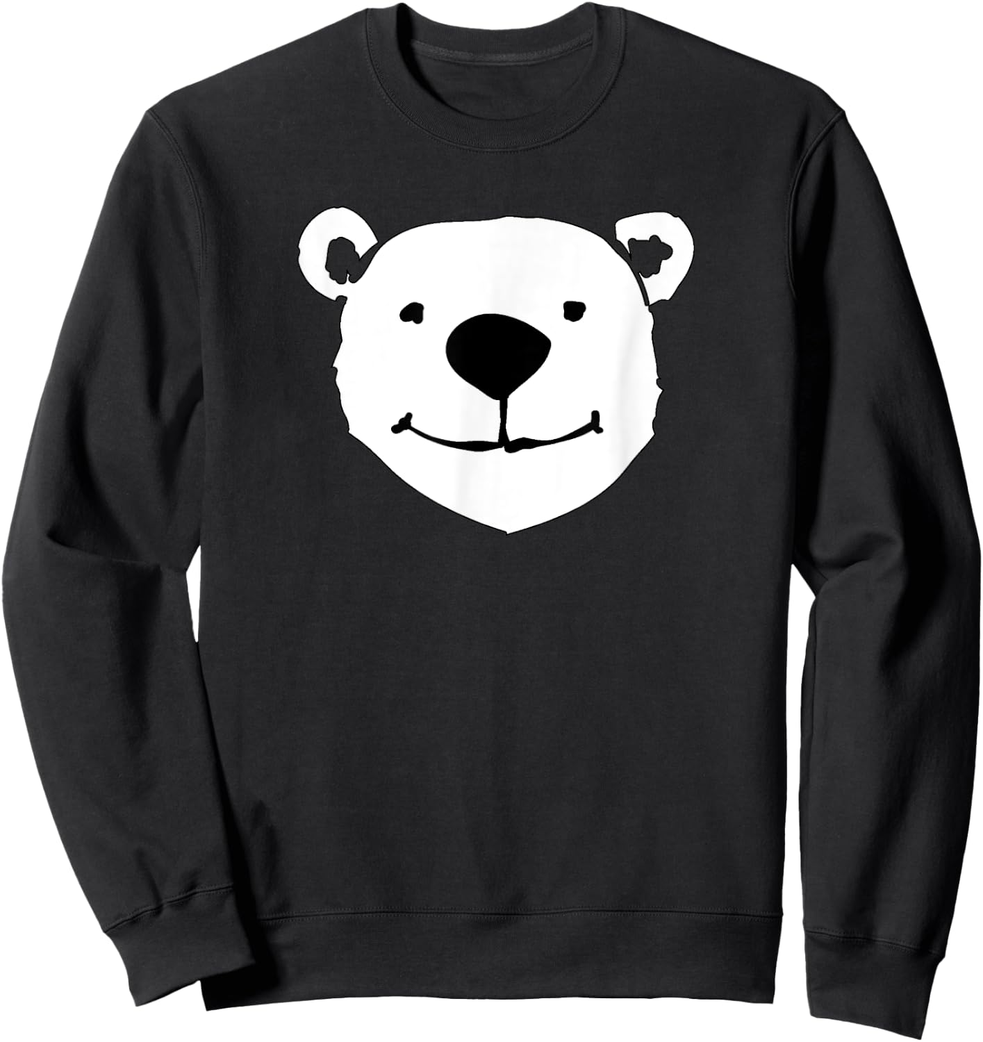Polar Bear Protect Arctic Ice Animal Birthday Climate Change Sweatshirt - Sweatshirt | Black