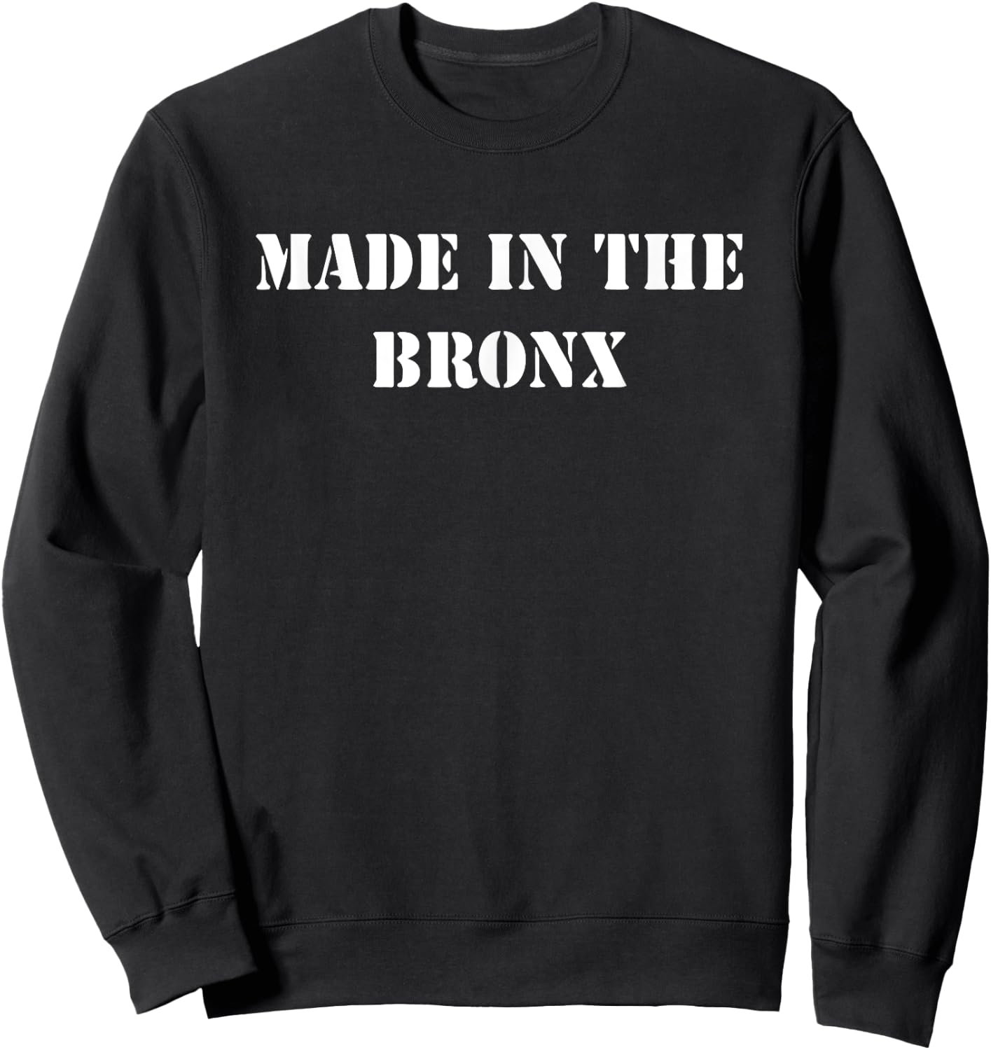 Made in the Bronx Shirt Sweatshirt - Sweatshirt | Black
