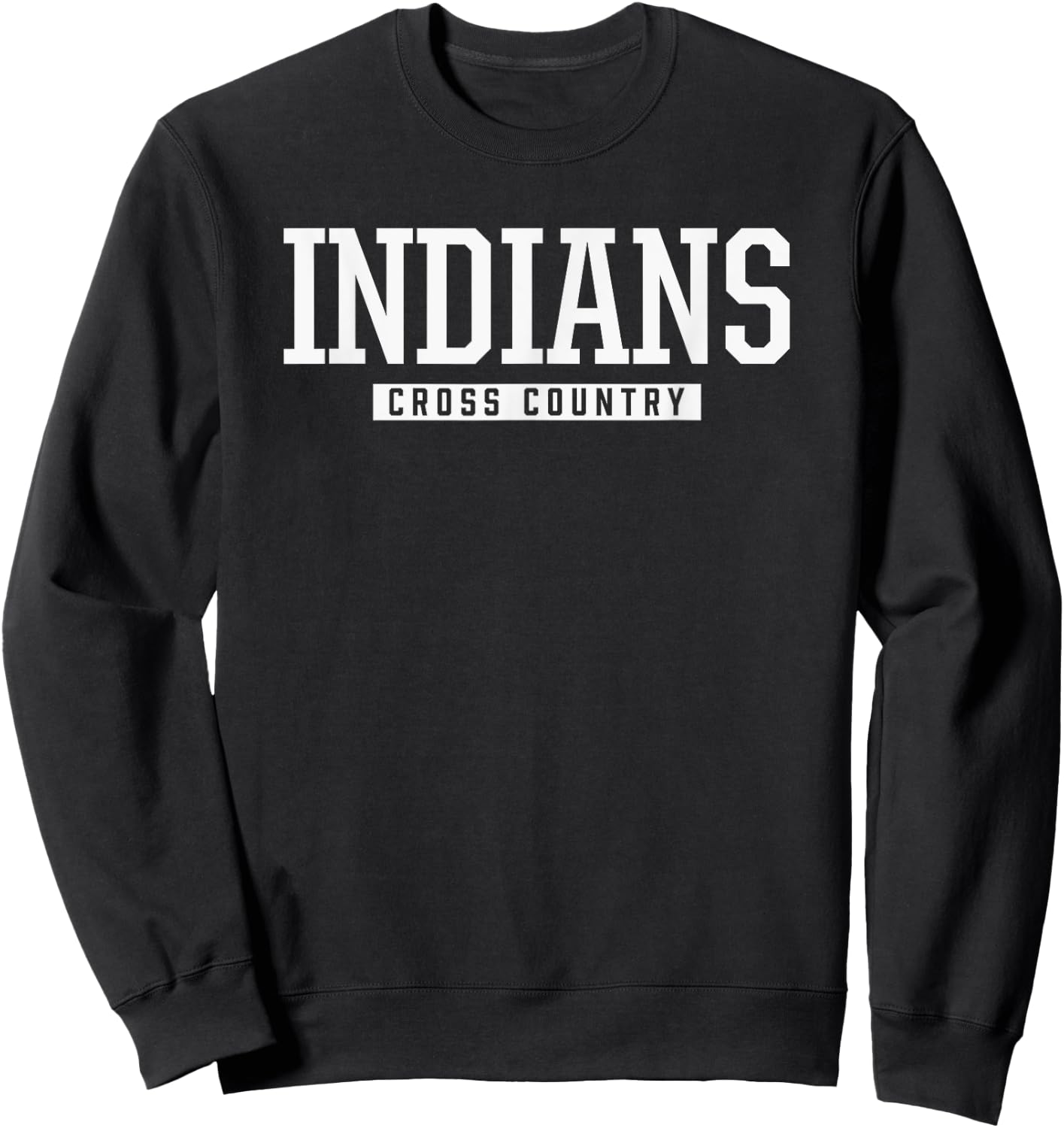 Caddo Hills Indians Cross Country HS Sweatshirt - Sweatshirt | Black