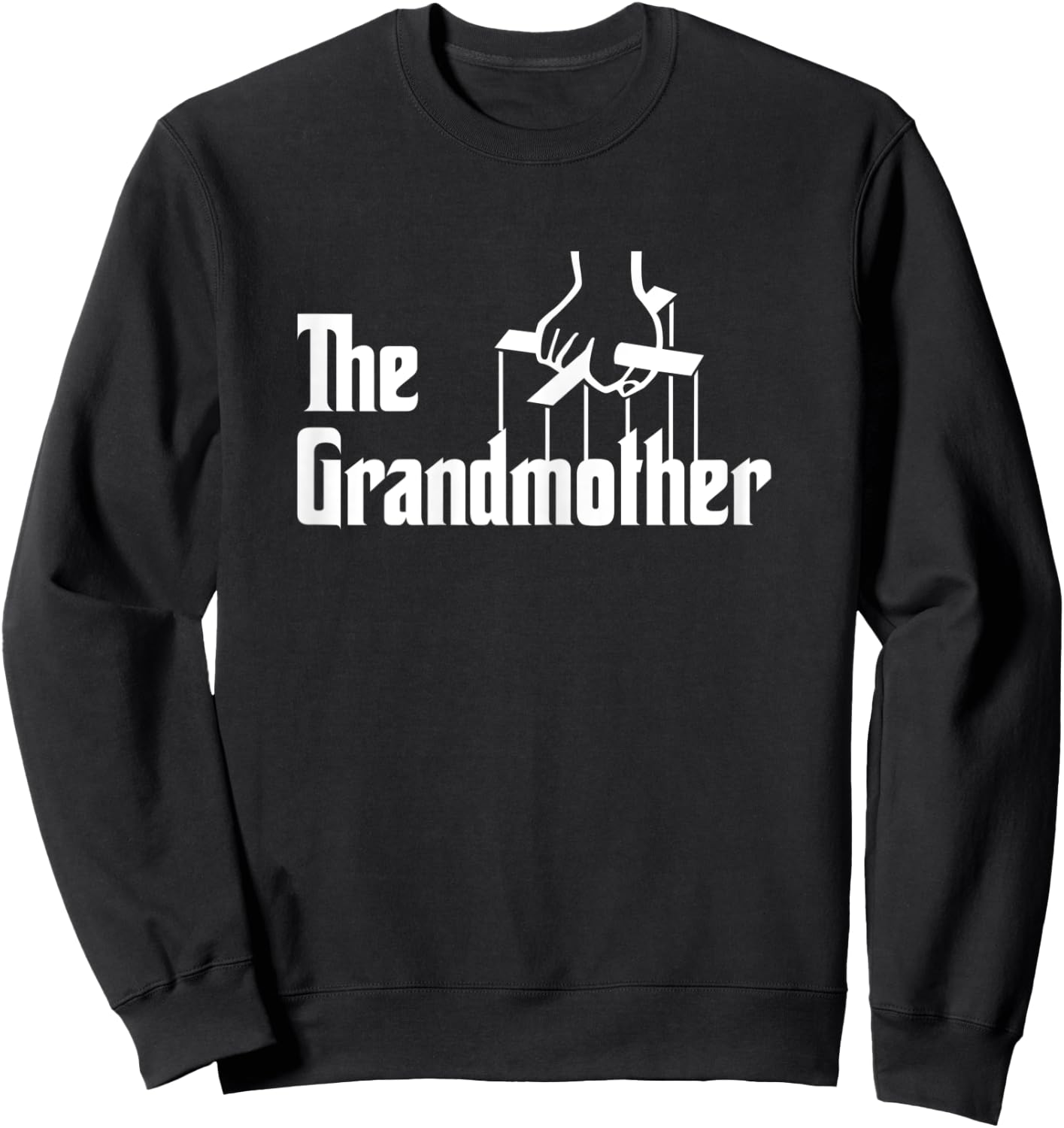 Grandmother funny mafia Sweatshirt - Sweatshirt | Black