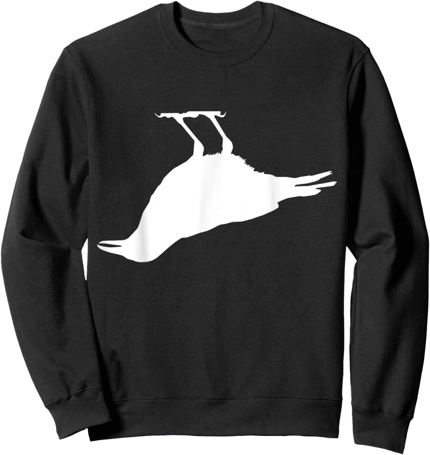 Flip the Bird Sweatshirt - Sweatshirt | Black