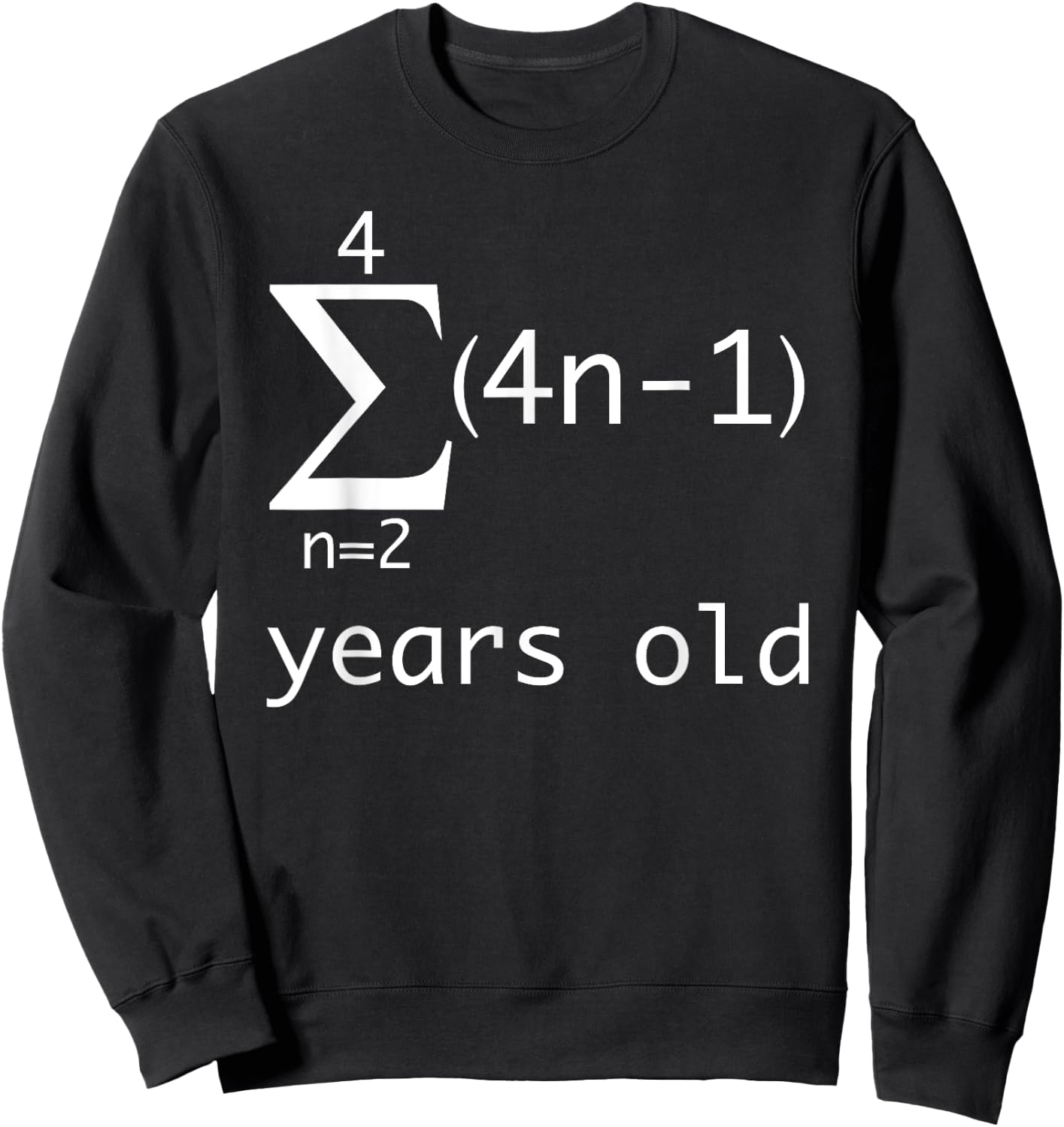Funny Math Geek Shirt-33rd Birthday 33 Years Old Math Lovers Sweatshirt - Sweatshirt | Black