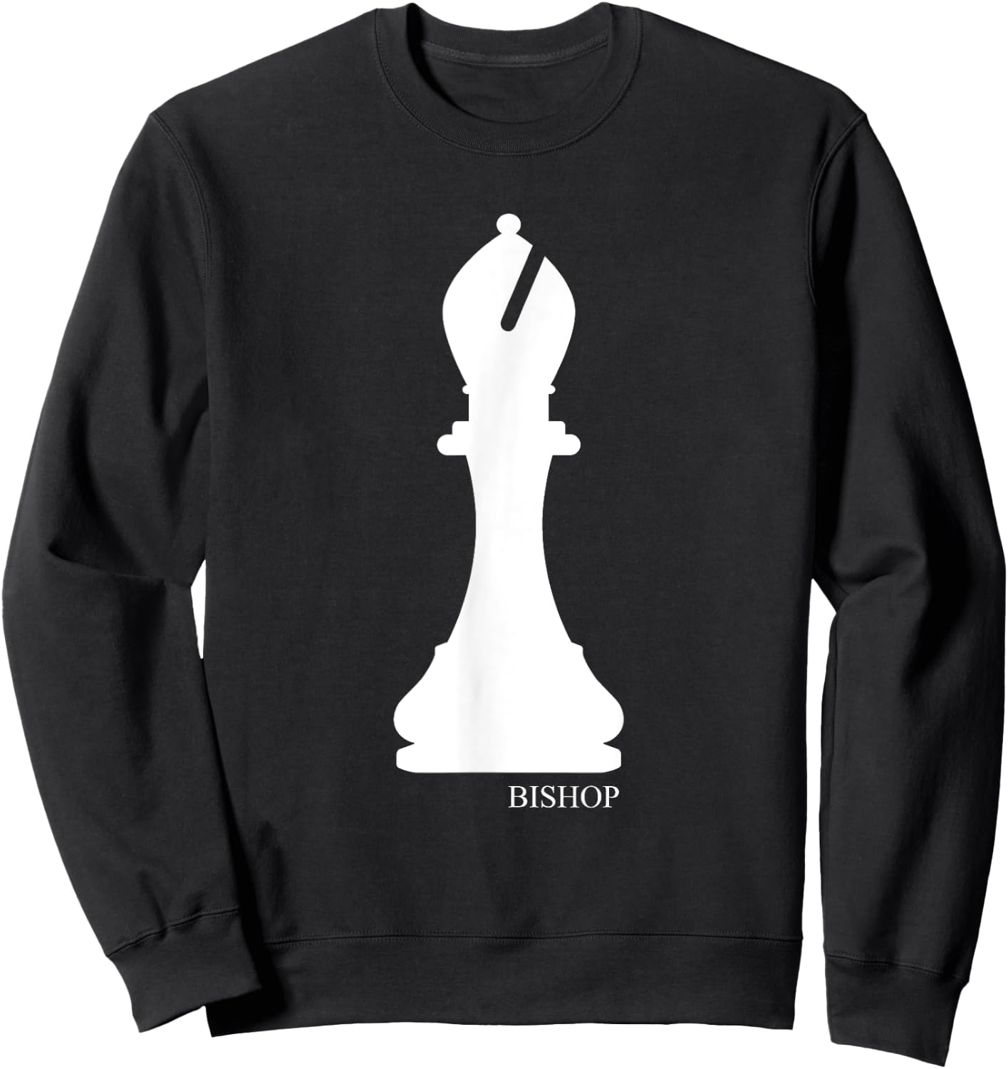 Bishop Chess Piece Halloween Costume Chess Club Shirt Sweatshirt - Sweatshirt | Black