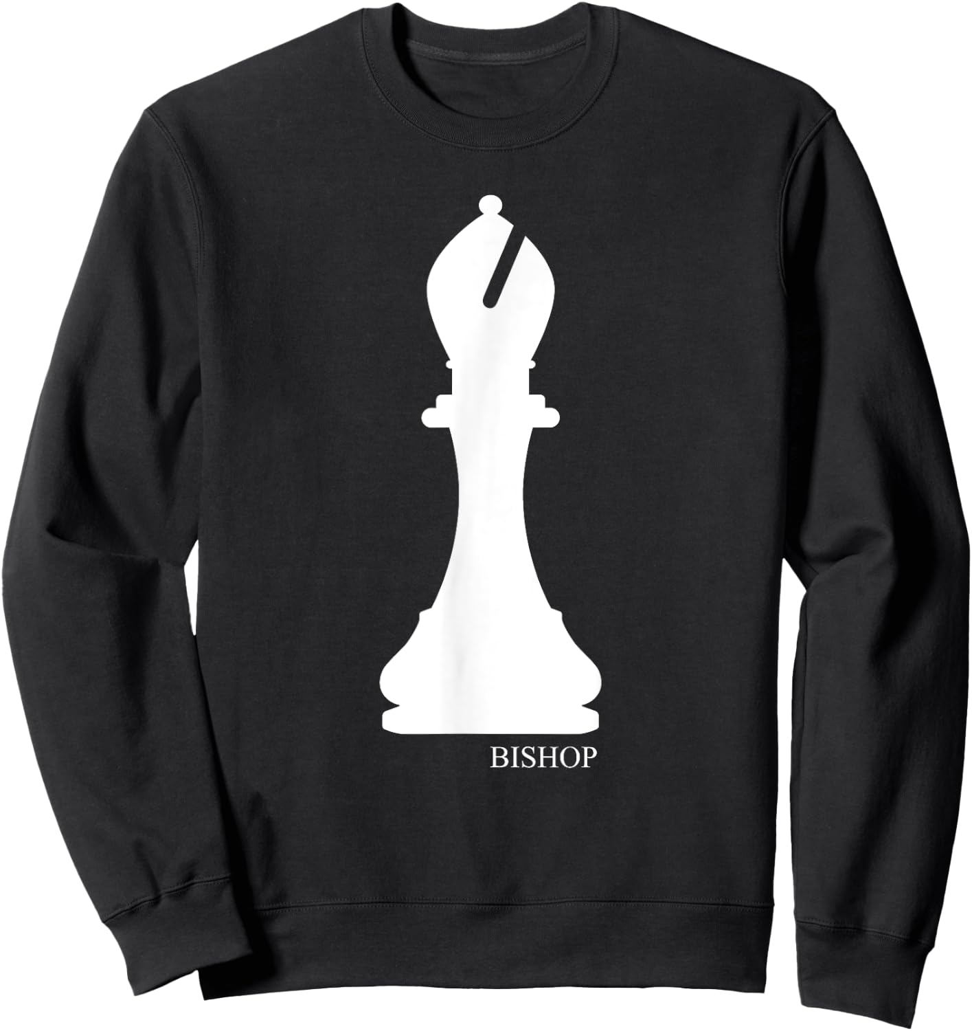 Bishop Chess Piece Group Costume Chess Club Chess Board Sweatshirt - Sweatshirt | Black