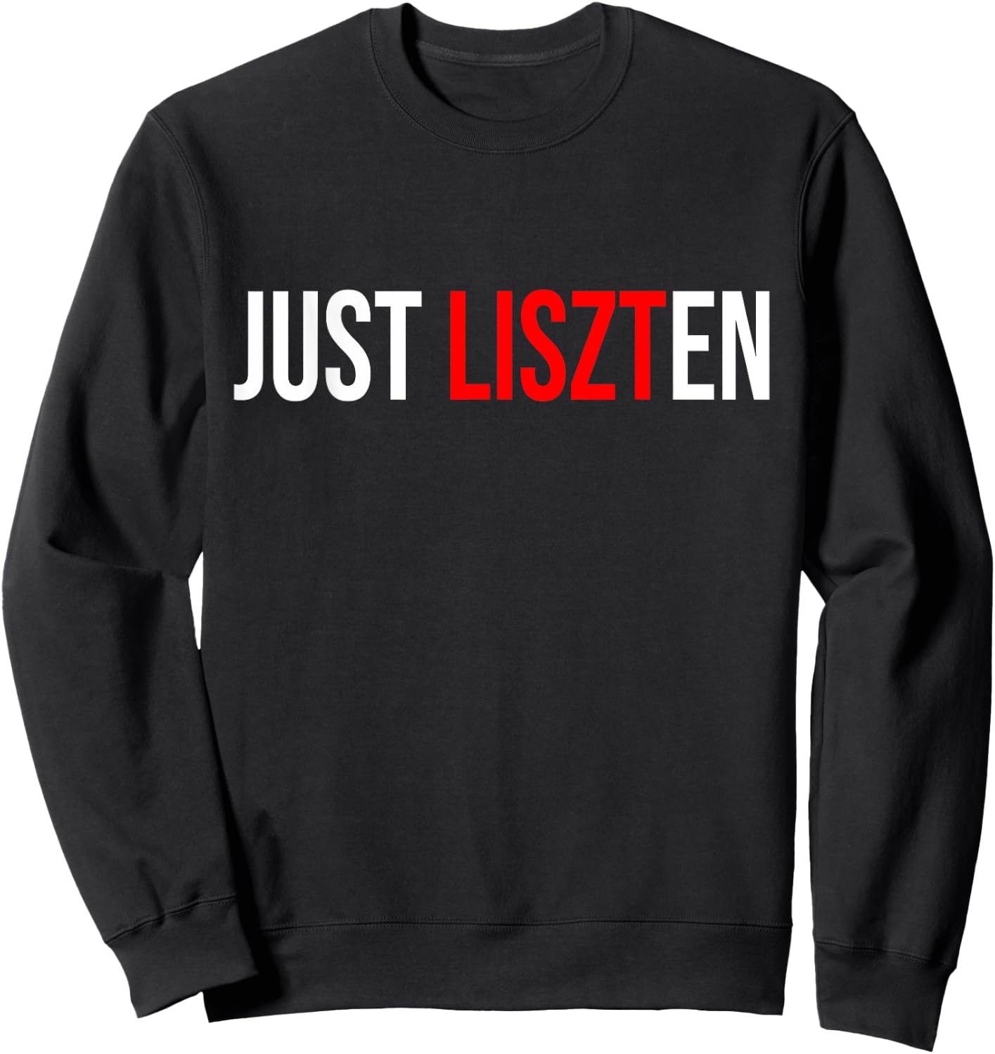 Classical Music T Shirt Franz Liszt Piano Sweatshirt - Sweatshirt | Black