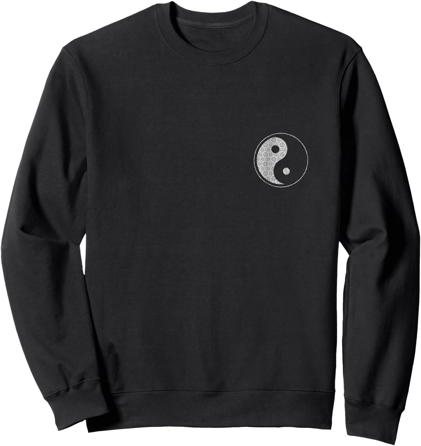 Yin Yang Tai Chi, Qi Gong, Yoga, Wushu, Martial Arts Bagua Zhang Sweatshirt - Sweatshirt | Black