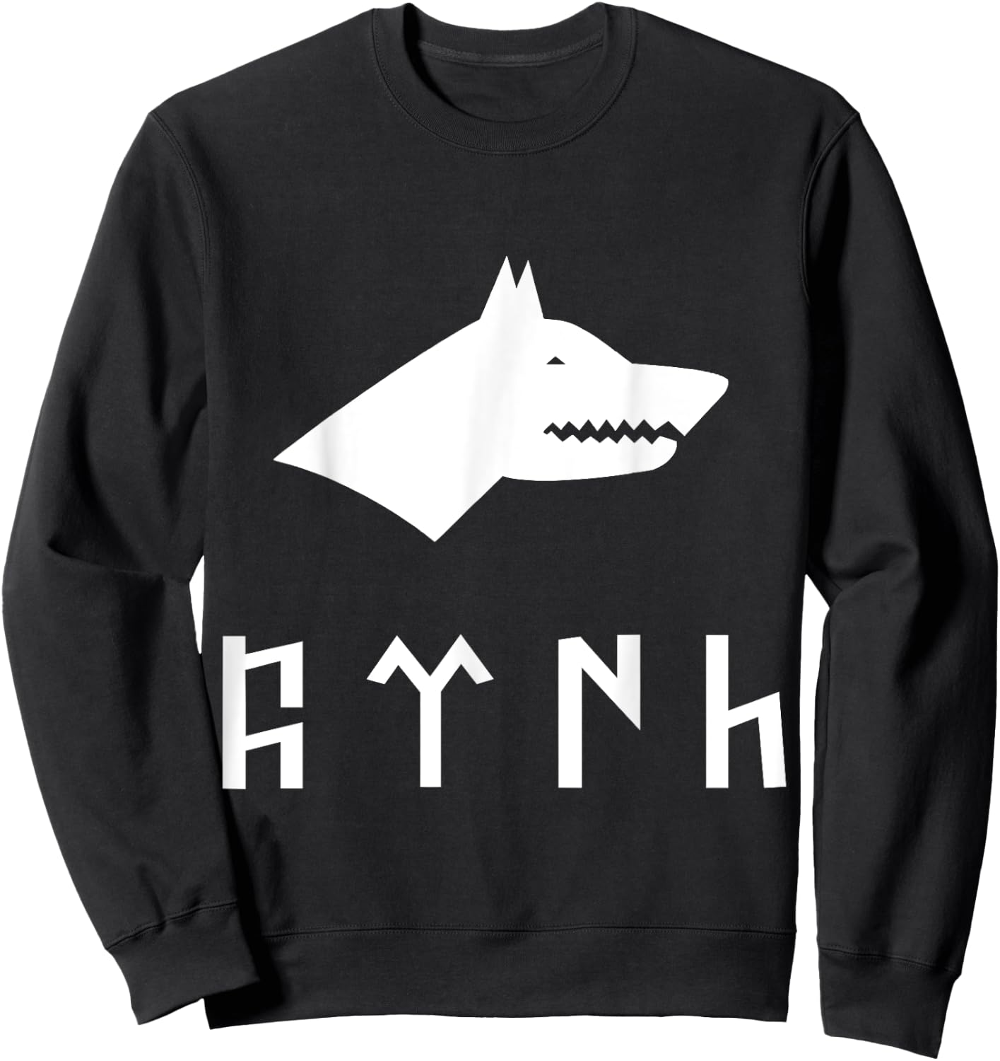 Ottoman Gokturk Turkish Grey Wolf Kokturk Gift Sweatshirt - Sweatshirt | Black