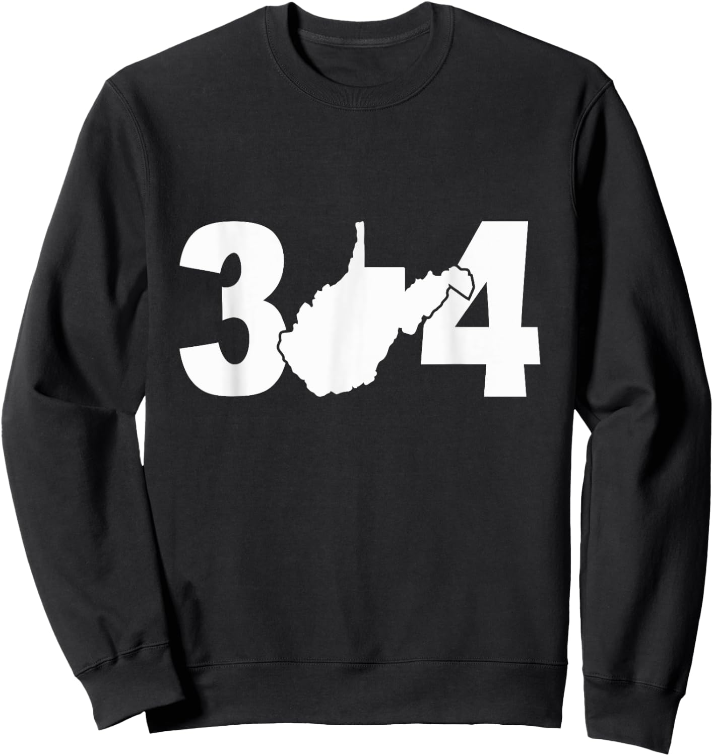 WV 304 West Virginia Sweatshirt - Sweatshirt | Black