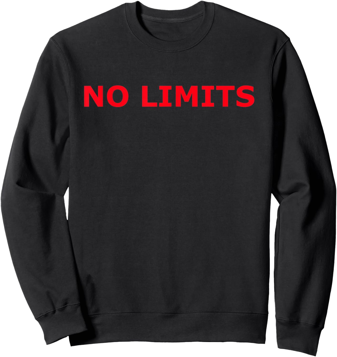 No Limits Sweatshirt - Sweatshirt | Black