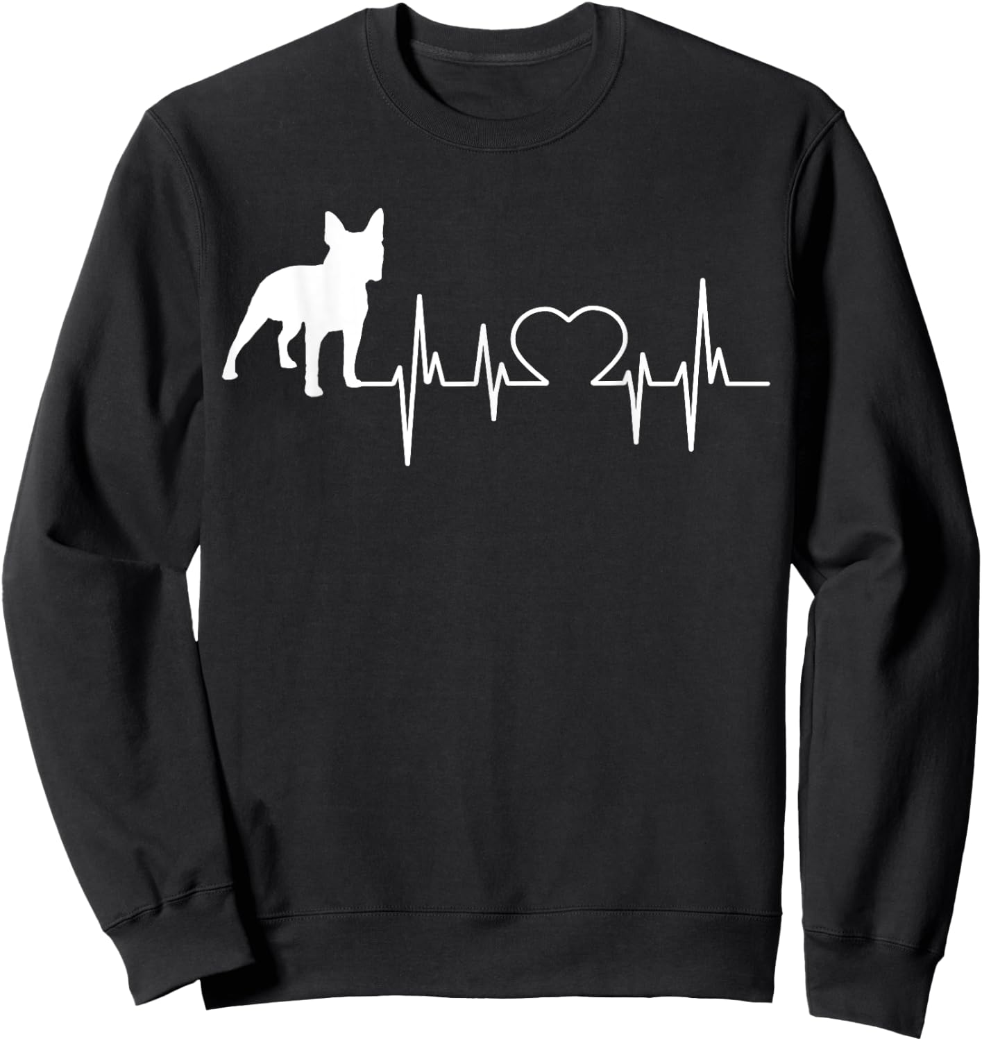 Boston Terrier Boston-Bulldog Women Kids Sweatshirt - Sweatshirt | Black