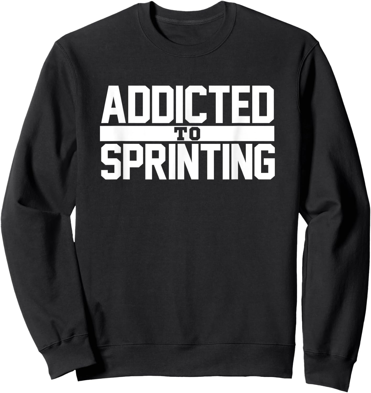 Track and Field, Sprinting, Sprinters Sweatshirt - Sweatshirt | Black
