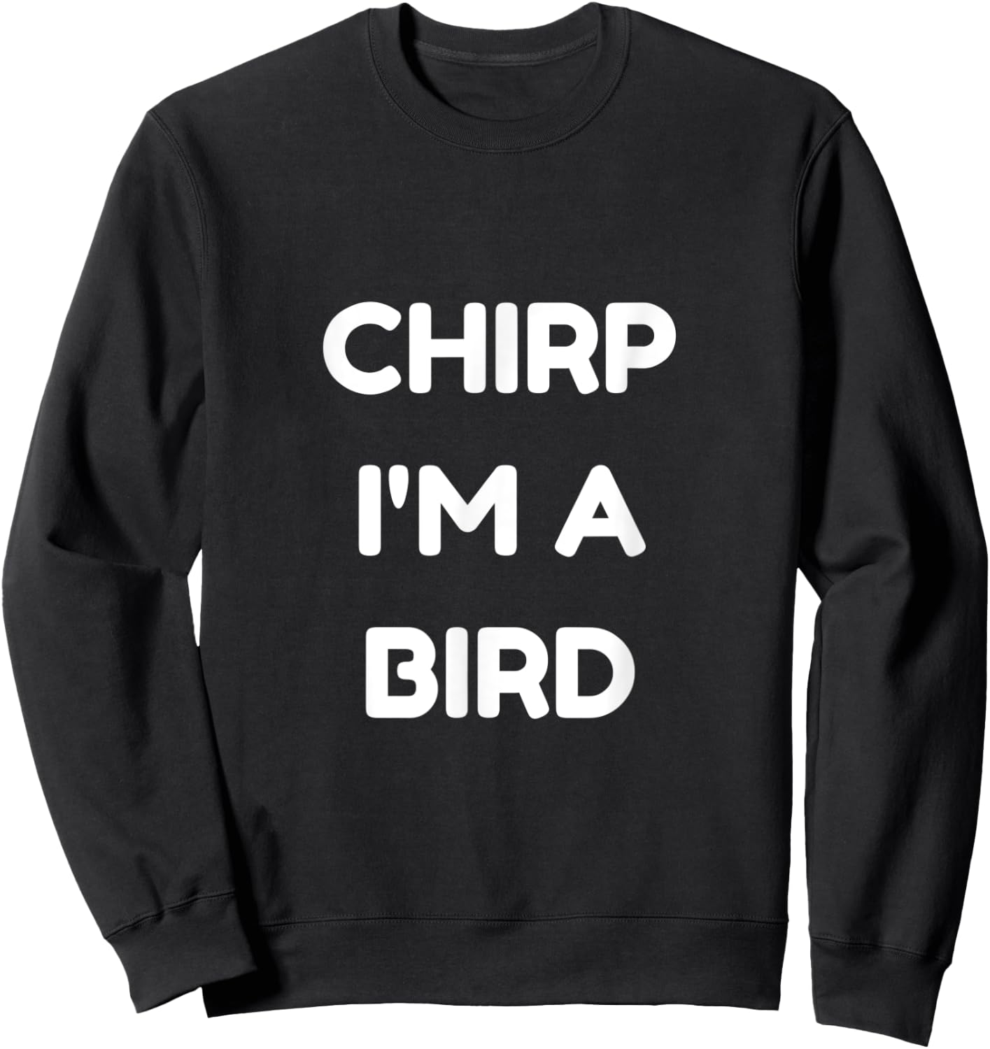 Funny Bird Halloween Costume Sweatshirt - Sweatshirt | Black