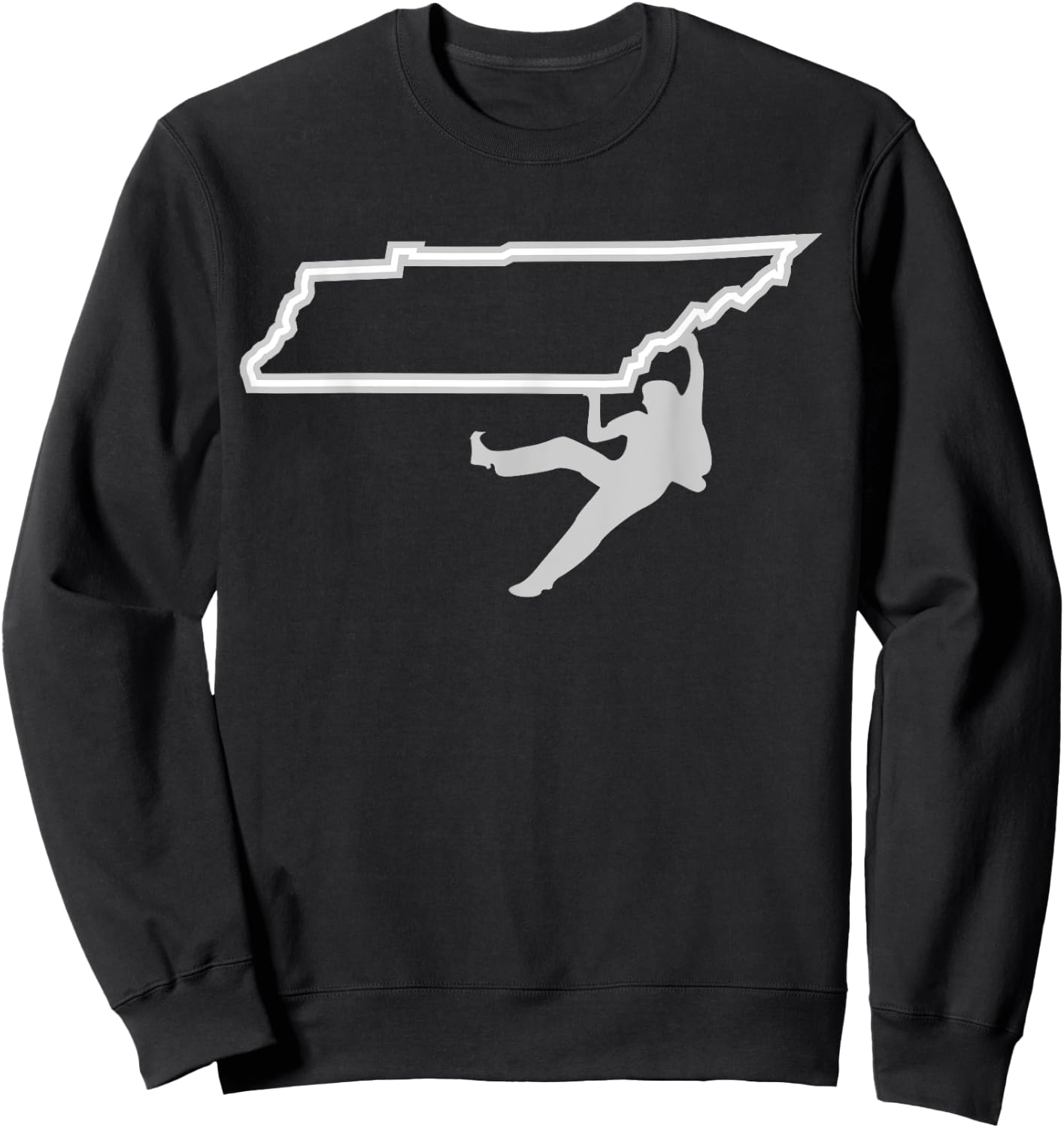 Climb Tennessee State For Mountain Climbers Sweatshirt - Sweatshirt | Black