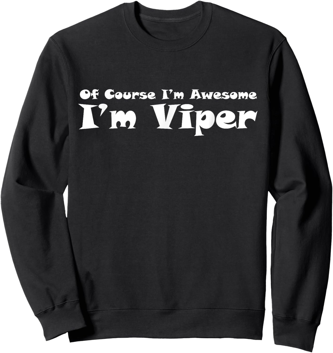 Viper Sweatshirt - Sweatshirt | Black