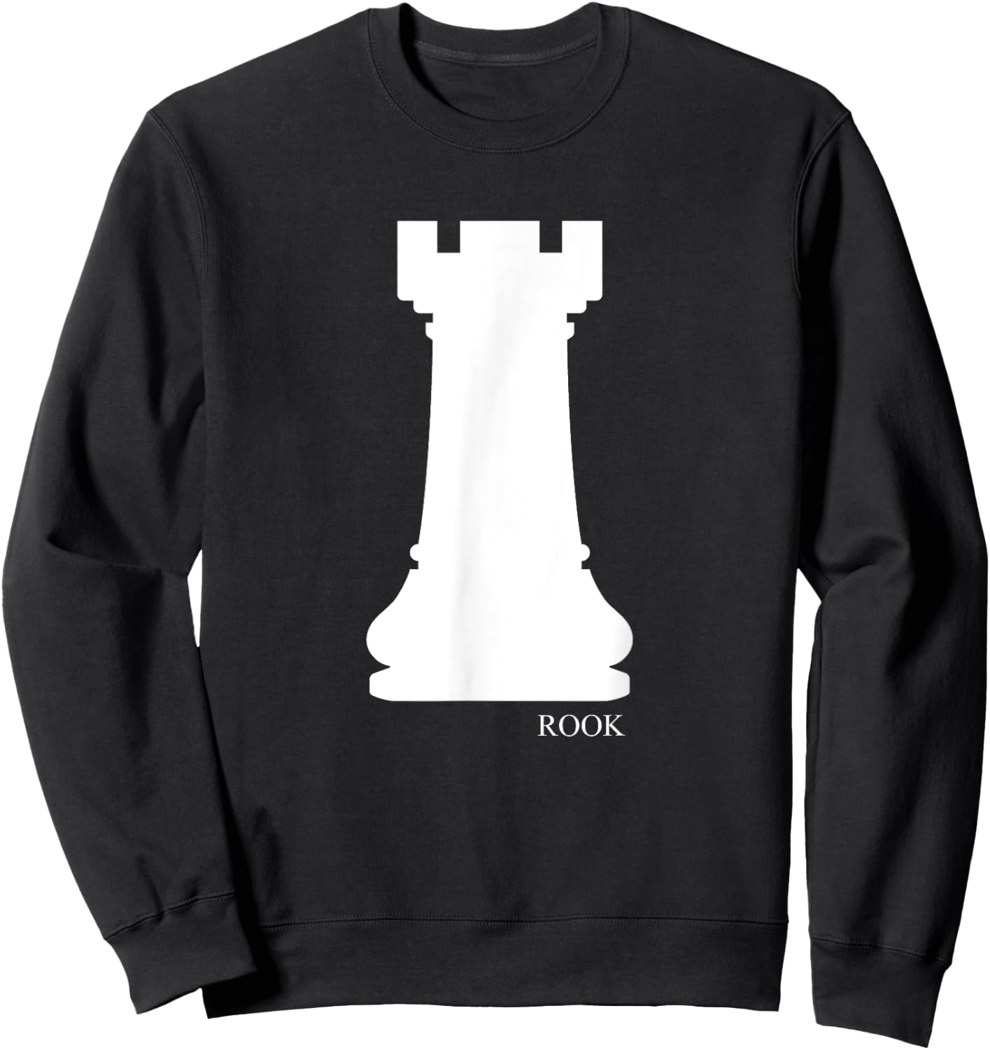 Rook Chess Piece Group Costume Chess Club Chess Board Sweatshirt - Sweatshirt | Black
