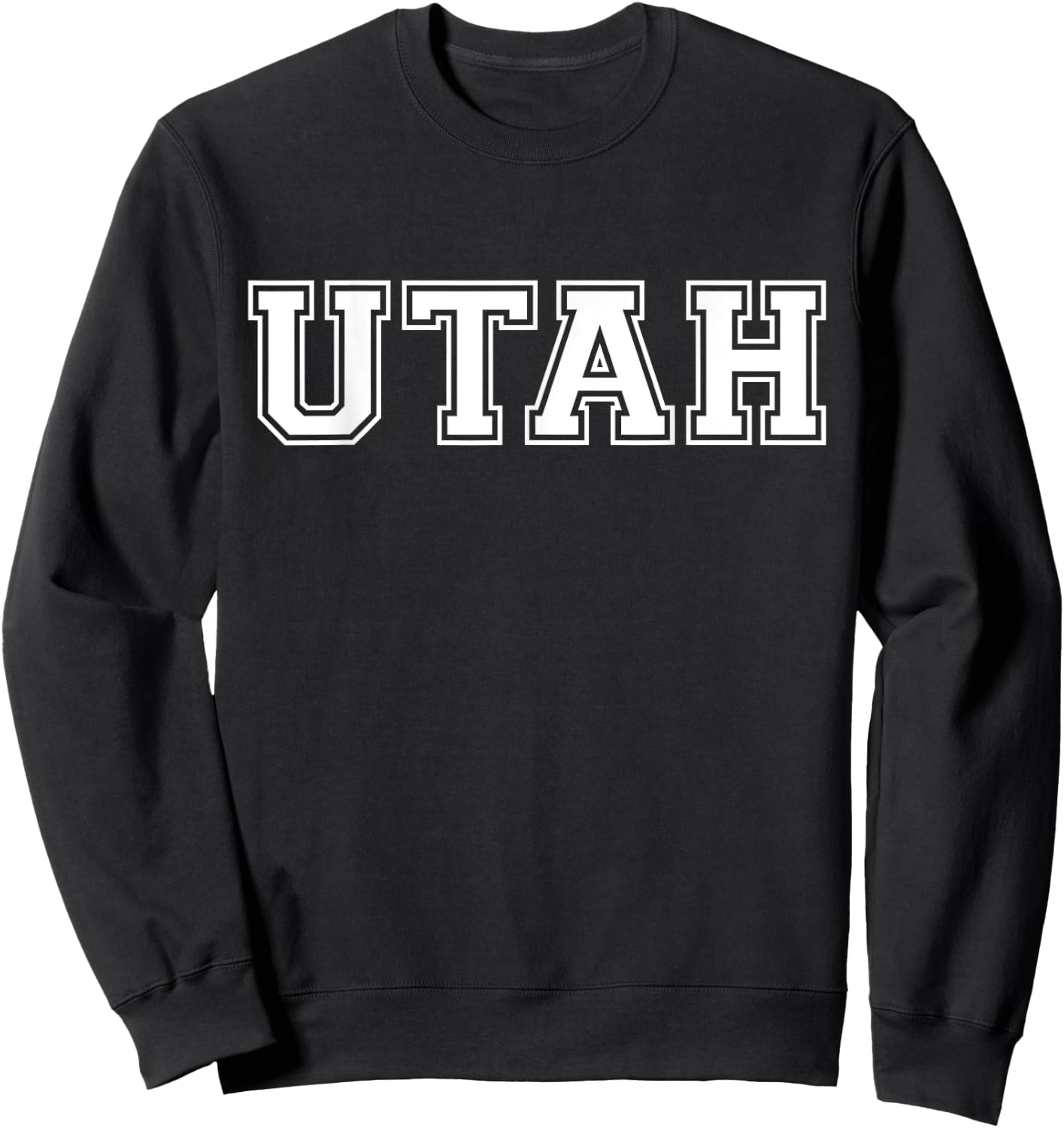 College University style Utah Sport Gift Sweatshirt - Sweatshirt | Black