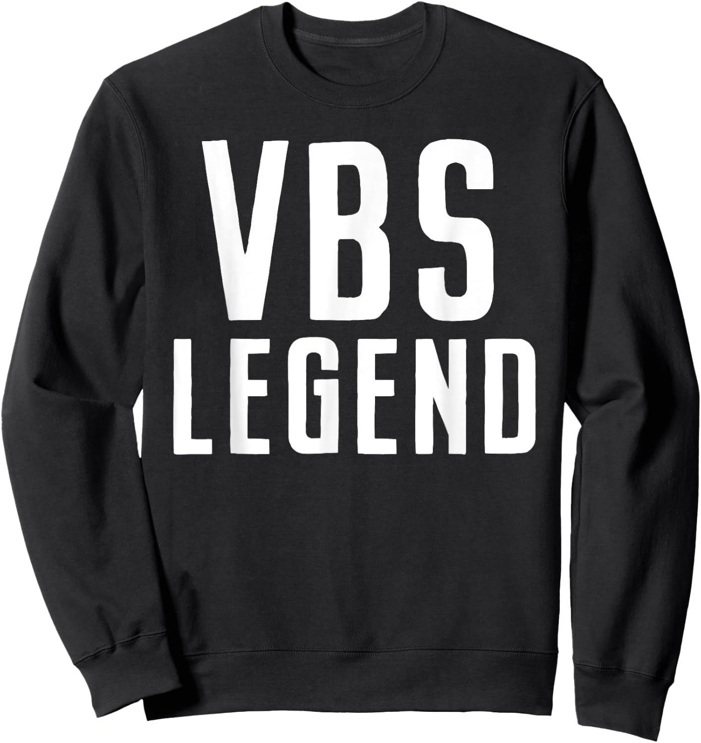 VBS Legend I Love Vacation Bible School 2025 Cute Christian Sweatshirt - Sweatshirt | Black