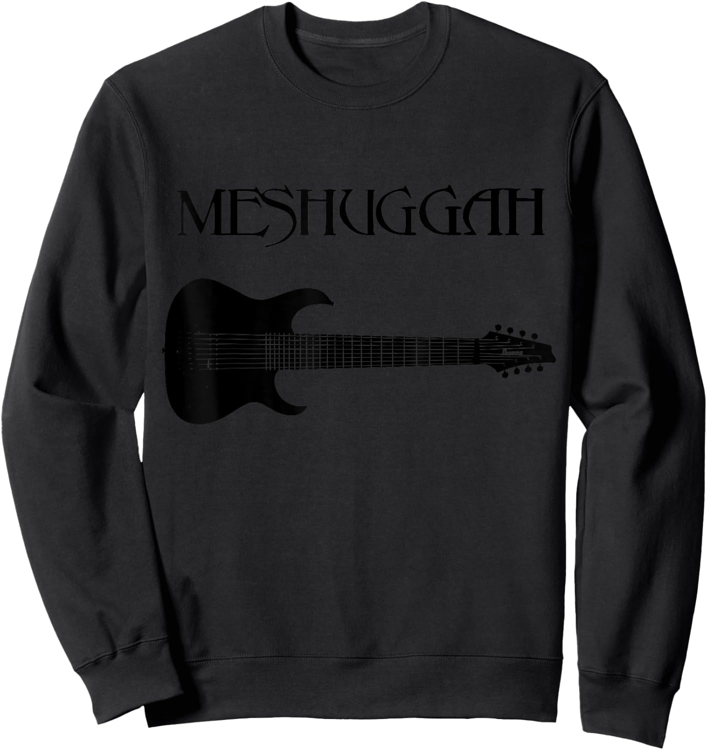 Meshuggah 8 string signature guitar Sweatshirt - Sweatshirt | Black