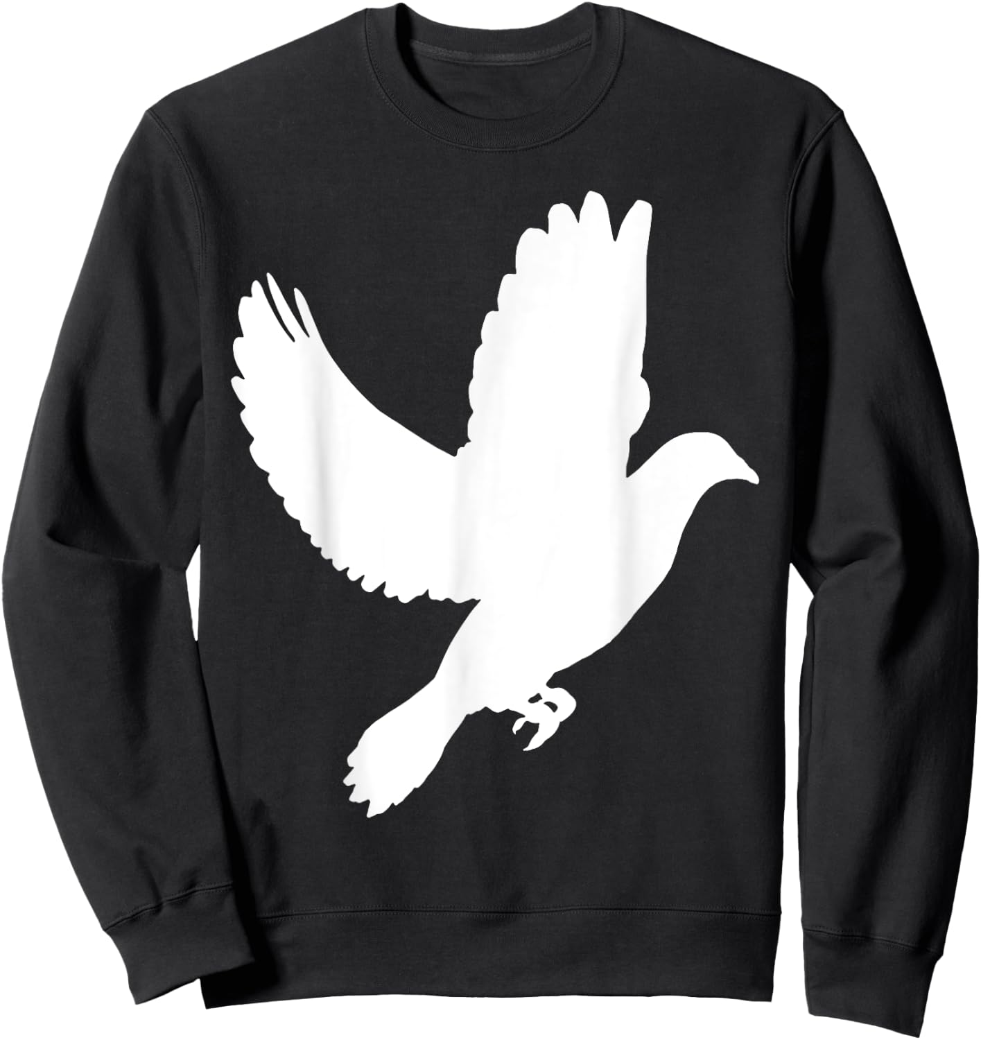 Dove T Shirt Flying Pigeon Cool Shirt Bird Gift Sweatshirt - Sweatshirt | Black