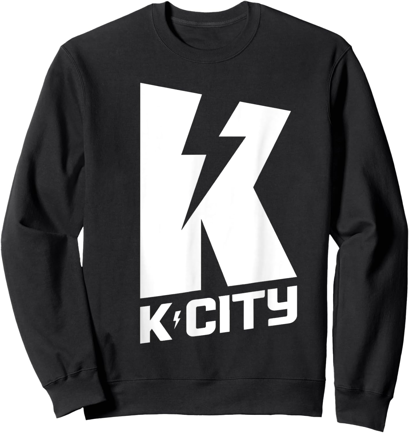 K-City Logo Sweatshirt - Sweatshirt | Black
