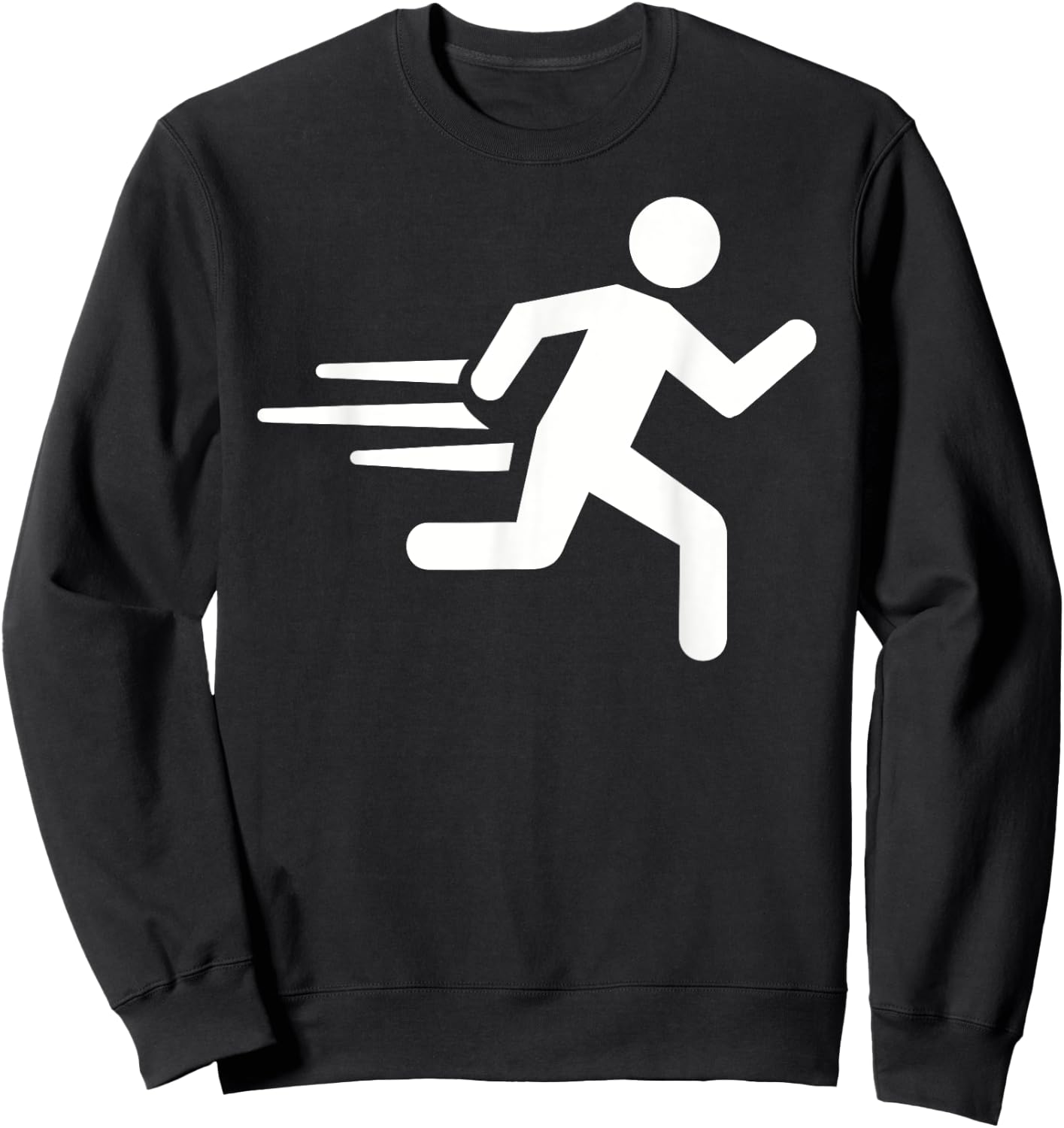 Fast runner Sweatshirt - Sweatshirt | Black