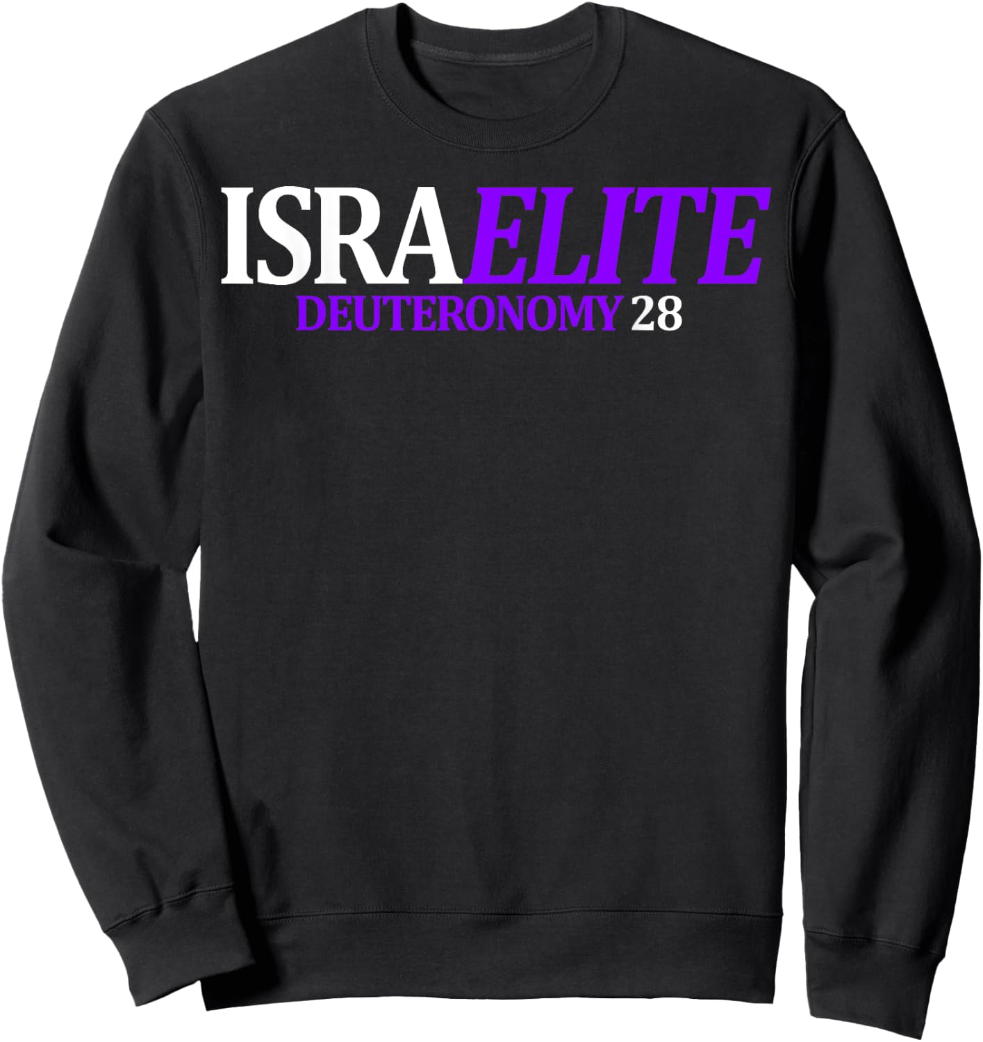 Hebrew Israelite Tribe Jacob Judah Lion Torah Elite Sweatshirt - Sweatshirt | Black
