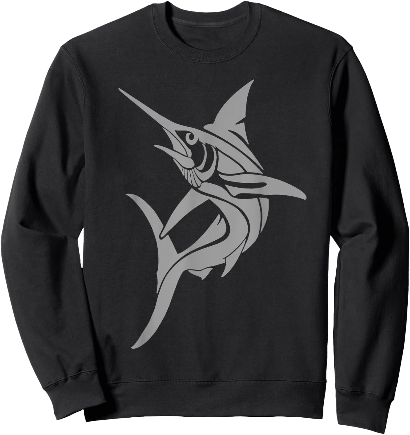 Jumping Marlin Sweatshirt - Sweatshirt | Black