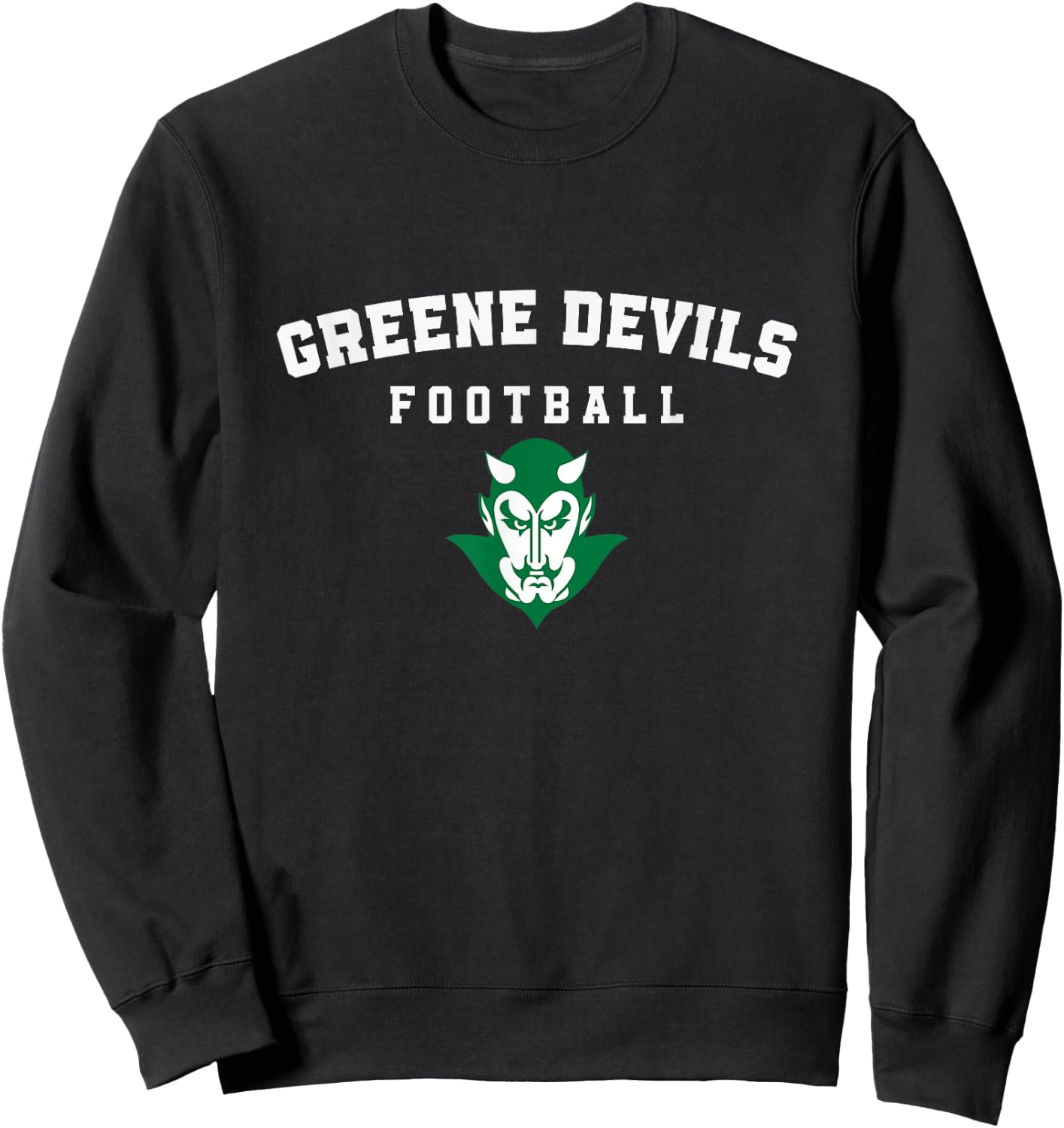 Logo Vertical Arch Football HS Sweatshirt - Sweatshirt | Black