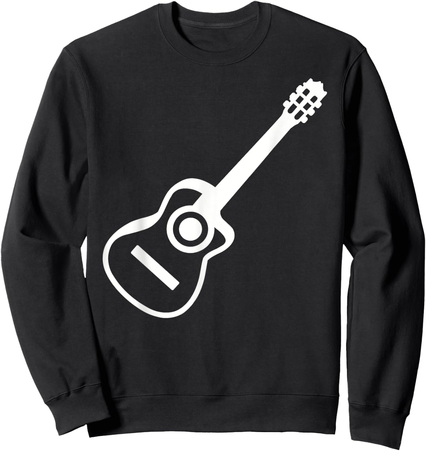 Acoustic guitar Sweatshirt - Sweatshirt | Black