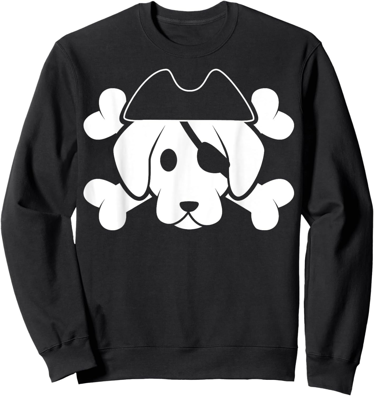 Pirate Dog Sweatshirt - Sweatshirt | Black