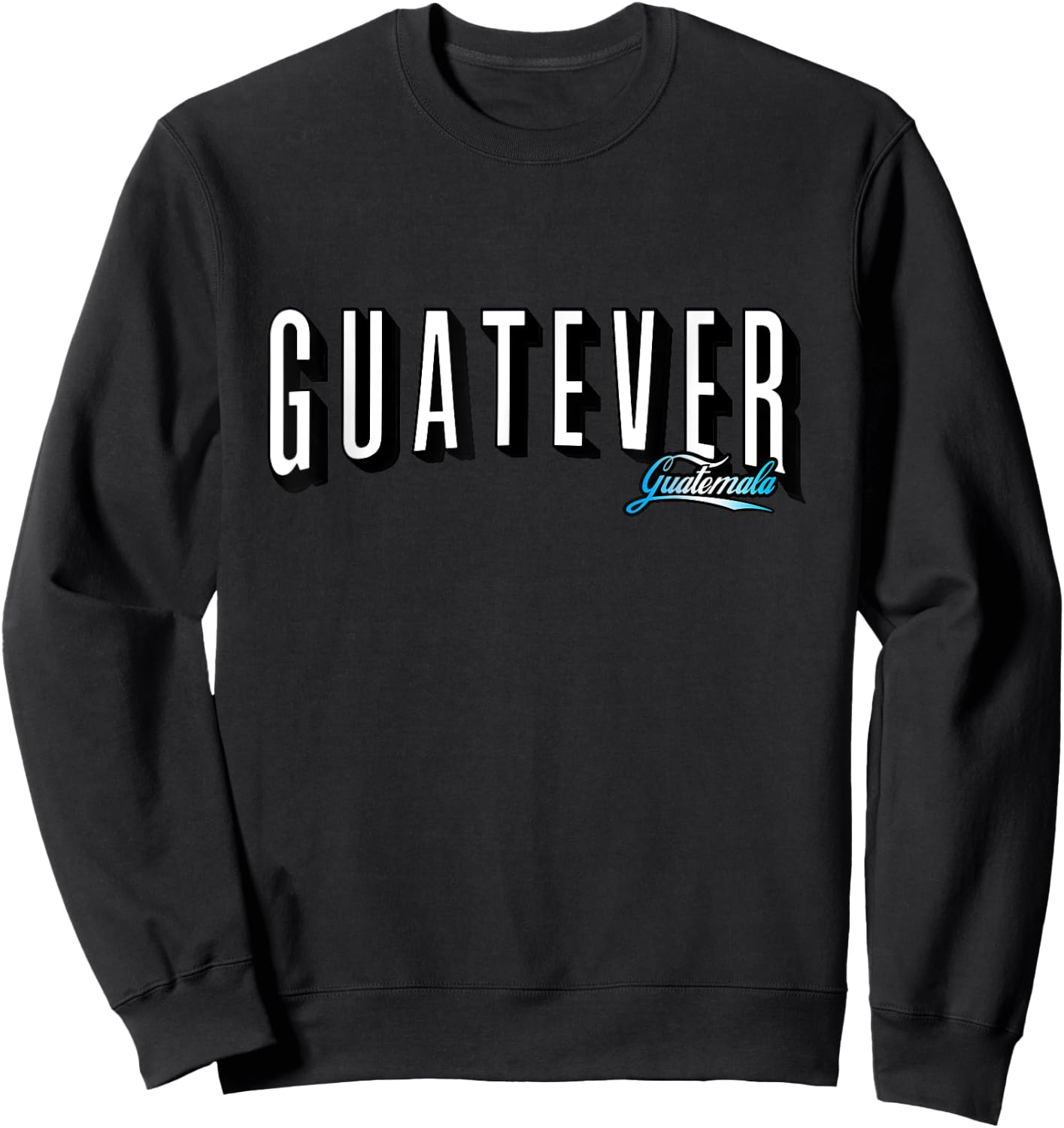 GUATEVER Guatemala Sweatshirt - Sweatshirt | Black