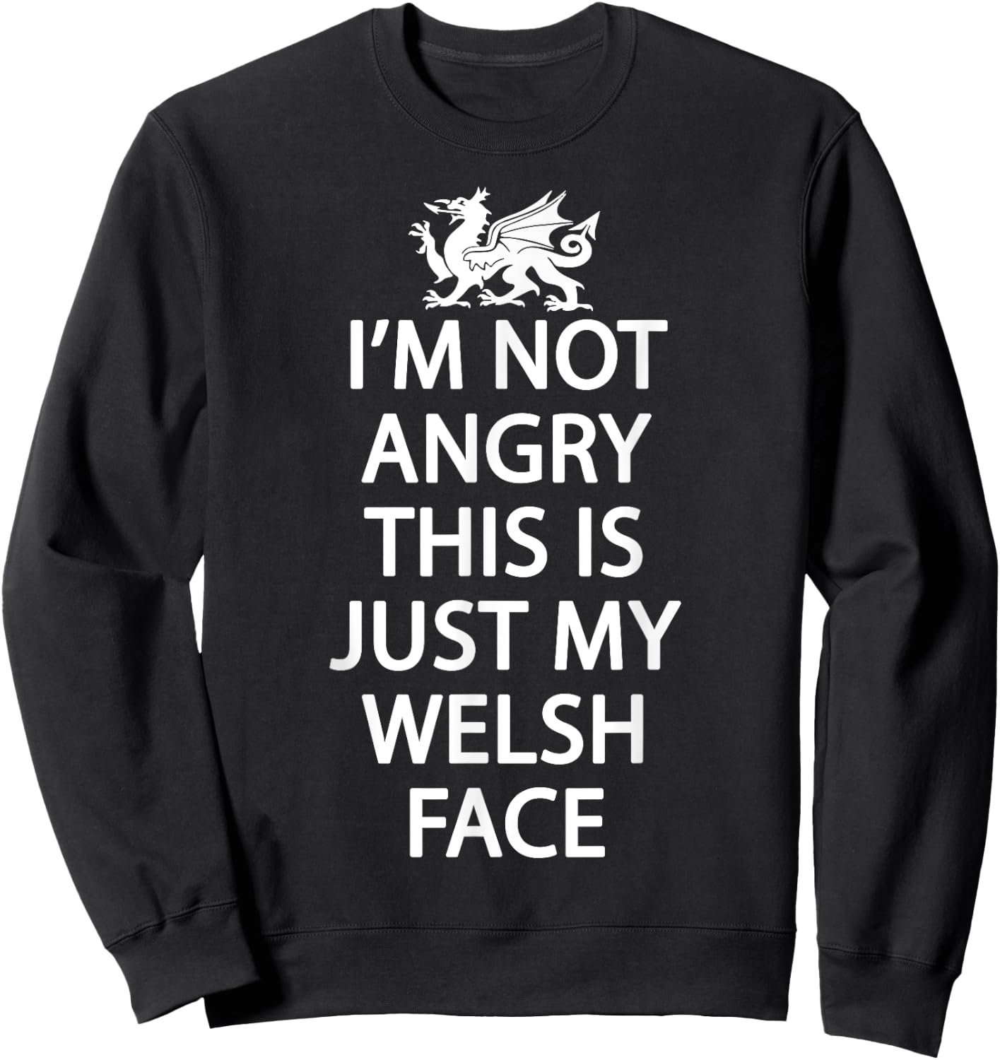 Welsh Dragon Wales Flag Shirt Welsh History Men's Black Small Classic Fit Short Sleeve Sweatshirt - Sweatshirt | Black