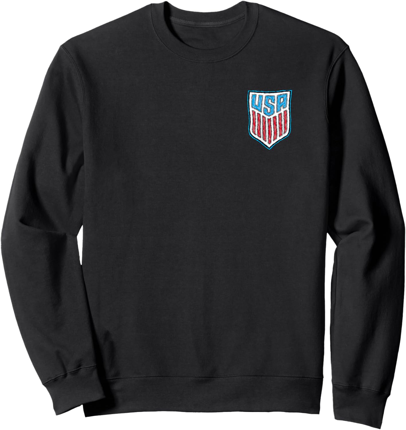 United States Soccer Spiral Goal USMNT Officially Licensed Sweatshirt - Sweatshirt | Black