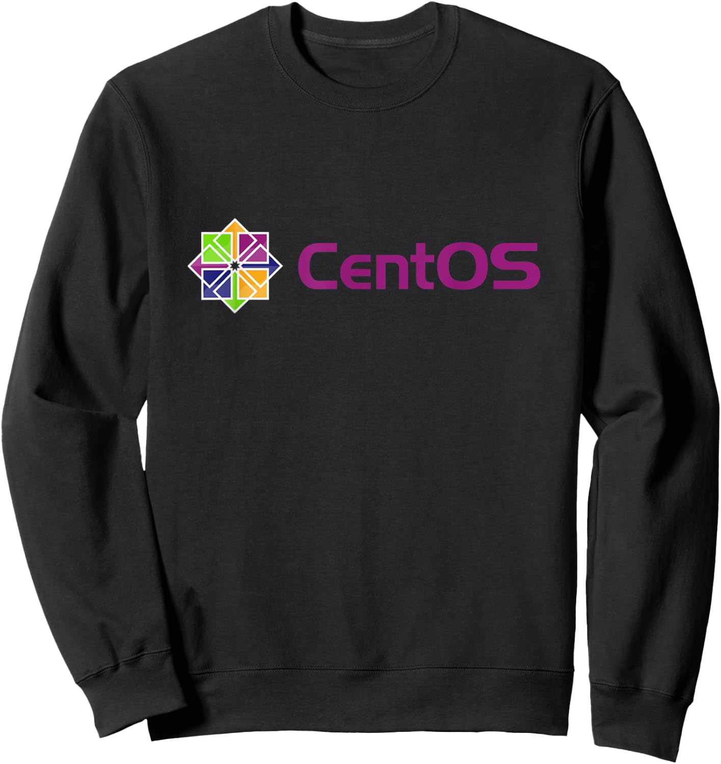 CentOs Linux lover with tagline Open Source Os Sweatshirt - Sweatshirt | Black