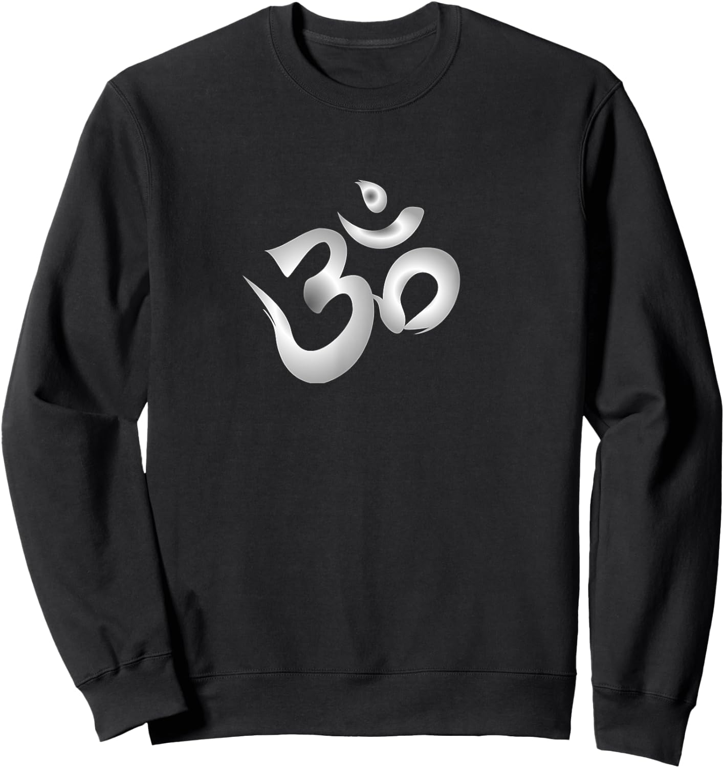 Ohm Om Symbol Meditation Hinduism Sweatshirt - Sweatshirt | Black