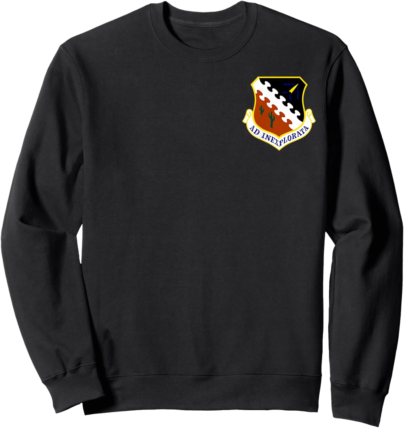 Air Force Test Center AFTC Edwards Veterans Sweatshirt - Sweatshirt | Black