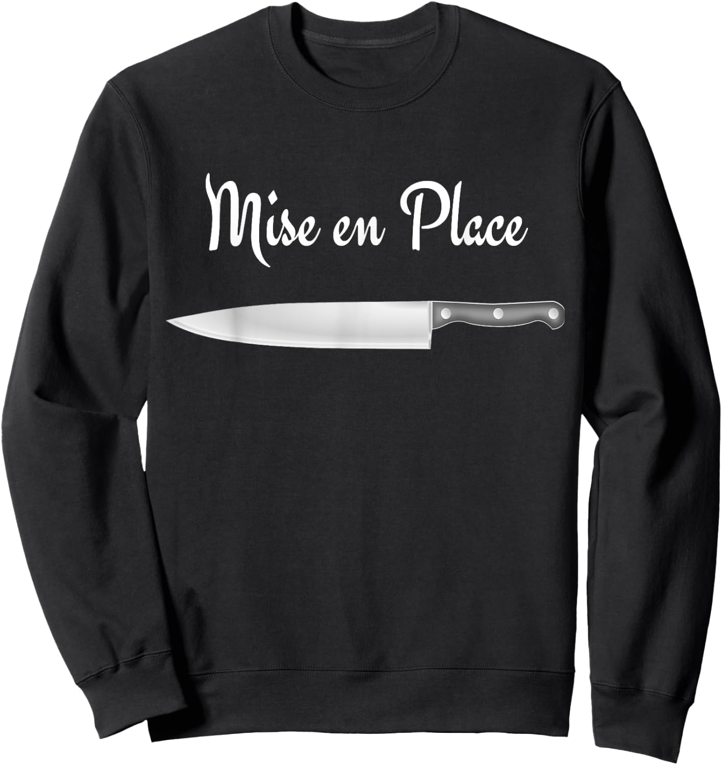 Chef Shirt Mise en Place Sweatshirt - Sweatshirt | Black
