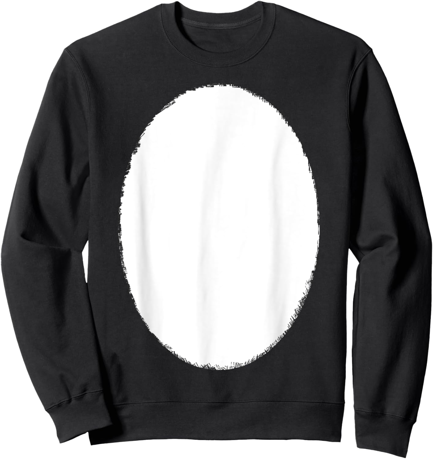 Panda Costume Halloween Funny DIY Sweatshirt - Sweatshirt | Black