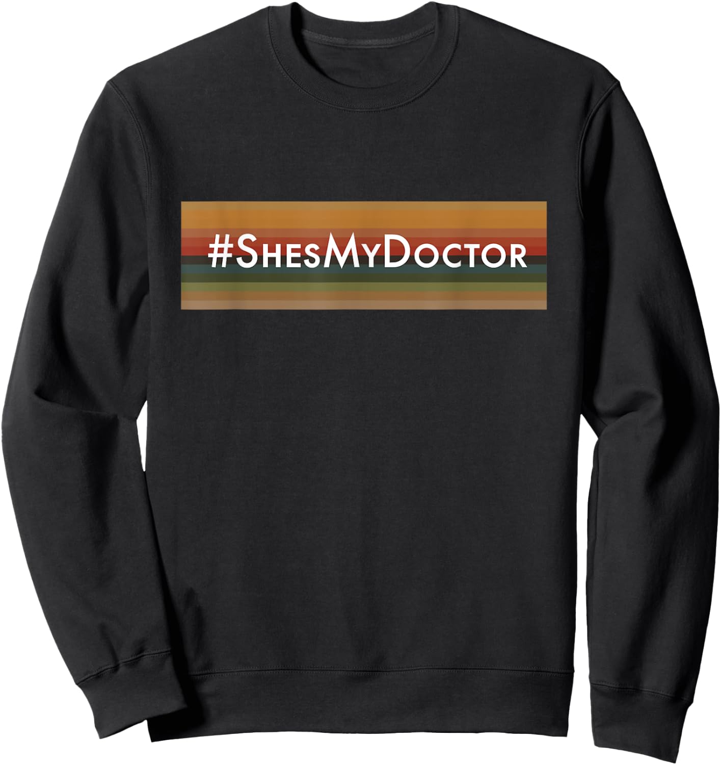 13 Shes My Doctor 13th Cosplay Sweatshirt - Sweatshirt | Black