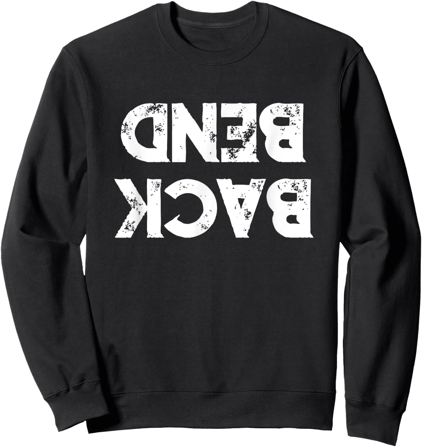 Contortionist Shirt | Handstand Up Side Down Backbend Sweatshirt - Sweatshirt | Black