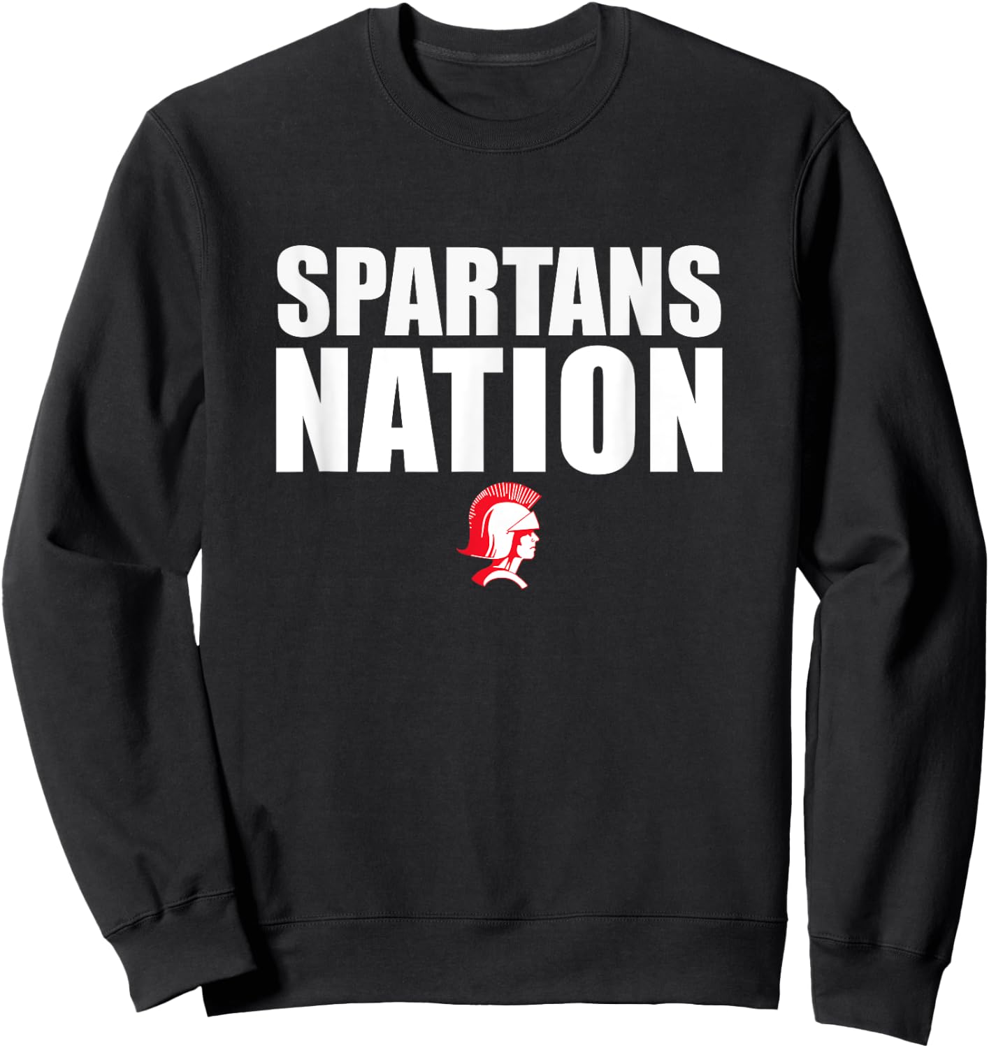 Connersville Spartans Logo Nation HS Sweatshirt - Sweatshirt | Black