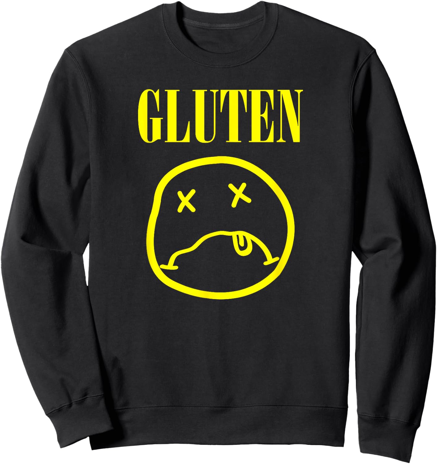 Gluten Kills My Buzz Gluten Free Beer Gift Celiac Sweatshirt - Sweatshirt | Black